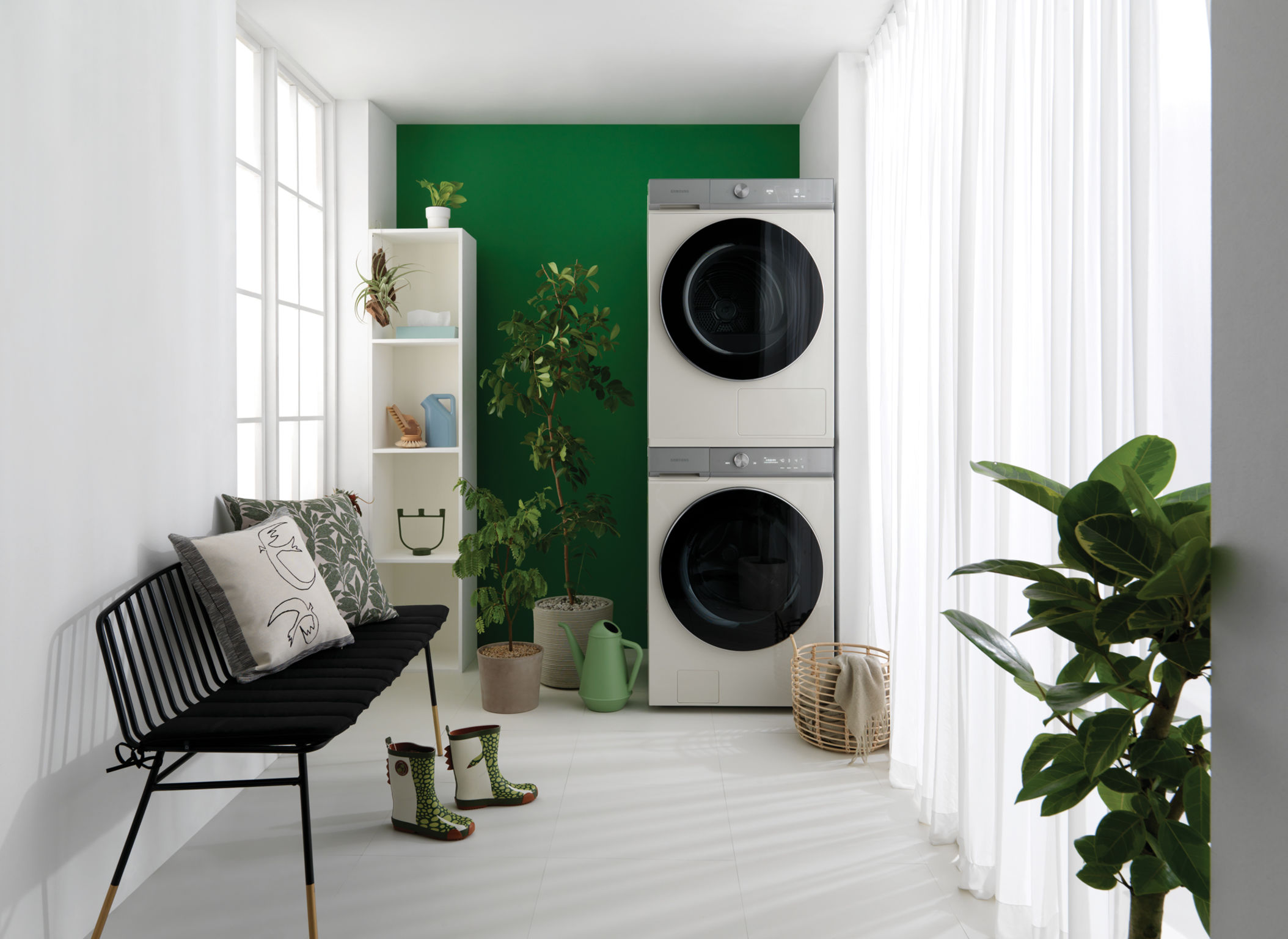 product design，Home/tableware，Washing machine dryer，