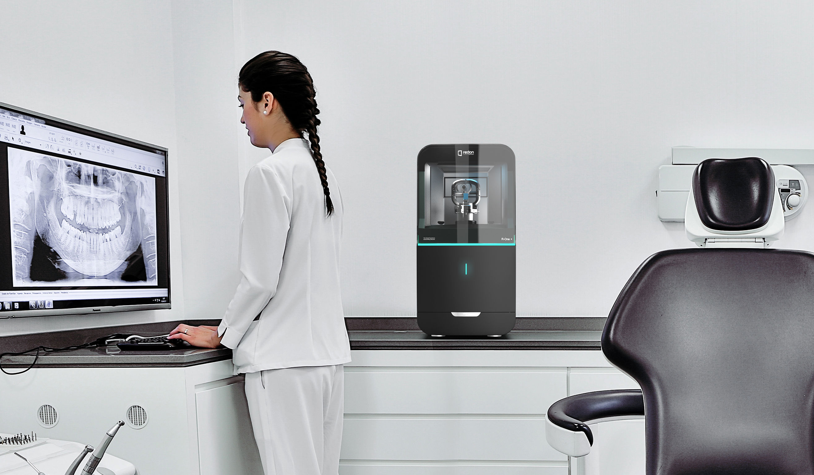 product design，Industry/Tools，Dental milling machine，