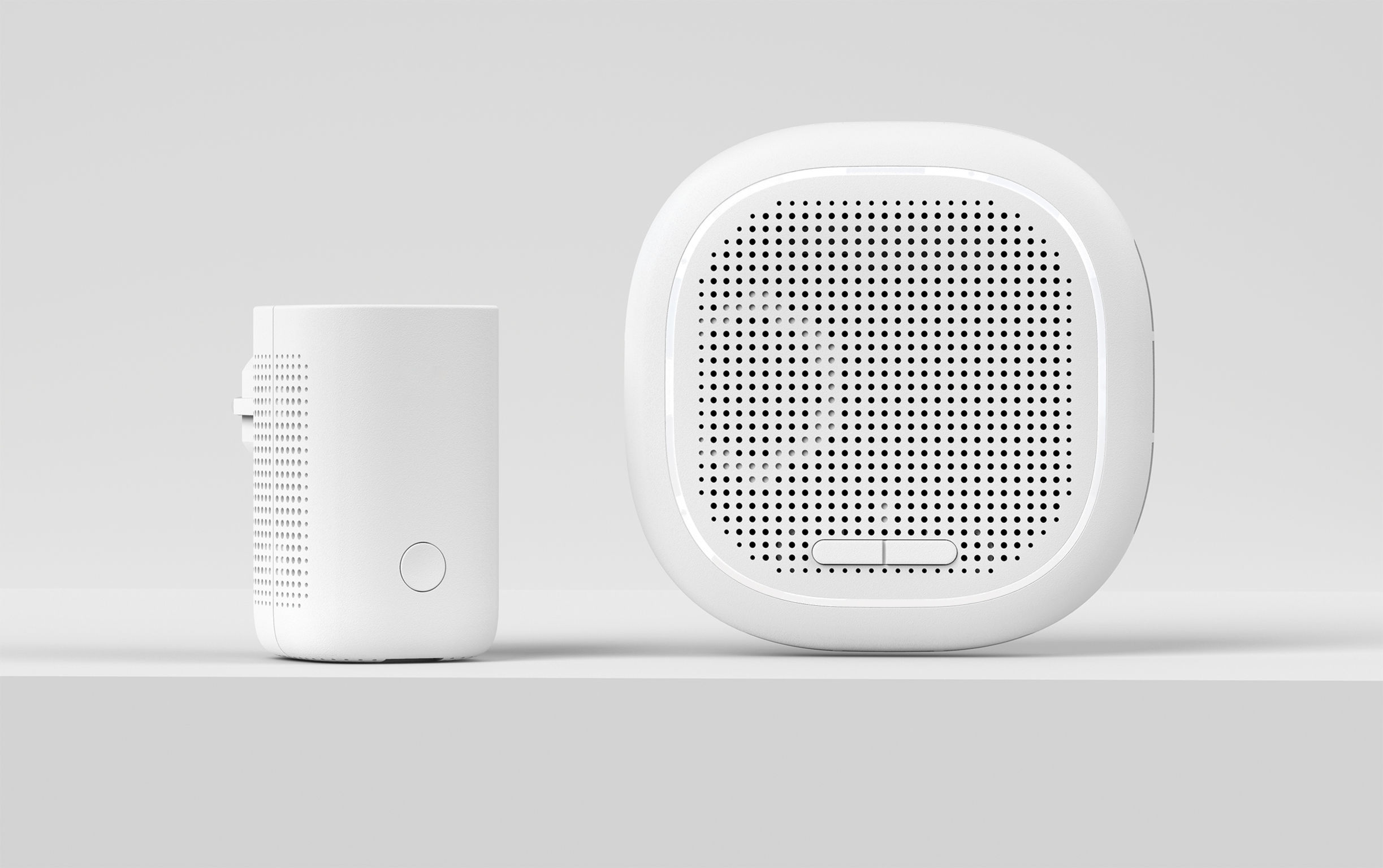 product design，Architectural technology，Intelligent Fire Detector and Air Quality Meter，