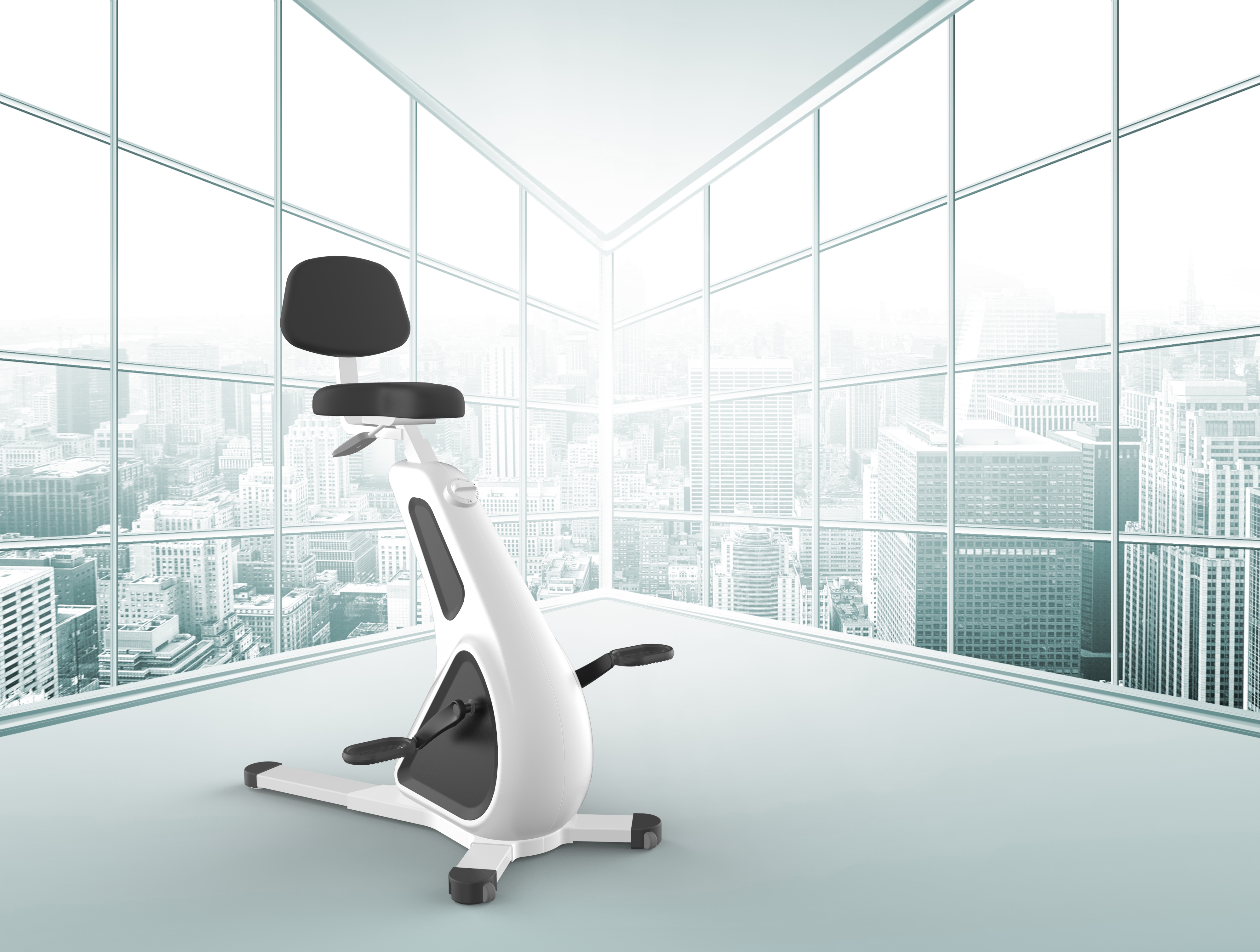 Fitness Equipment，Exercise bike，Home fitness，industrial design，