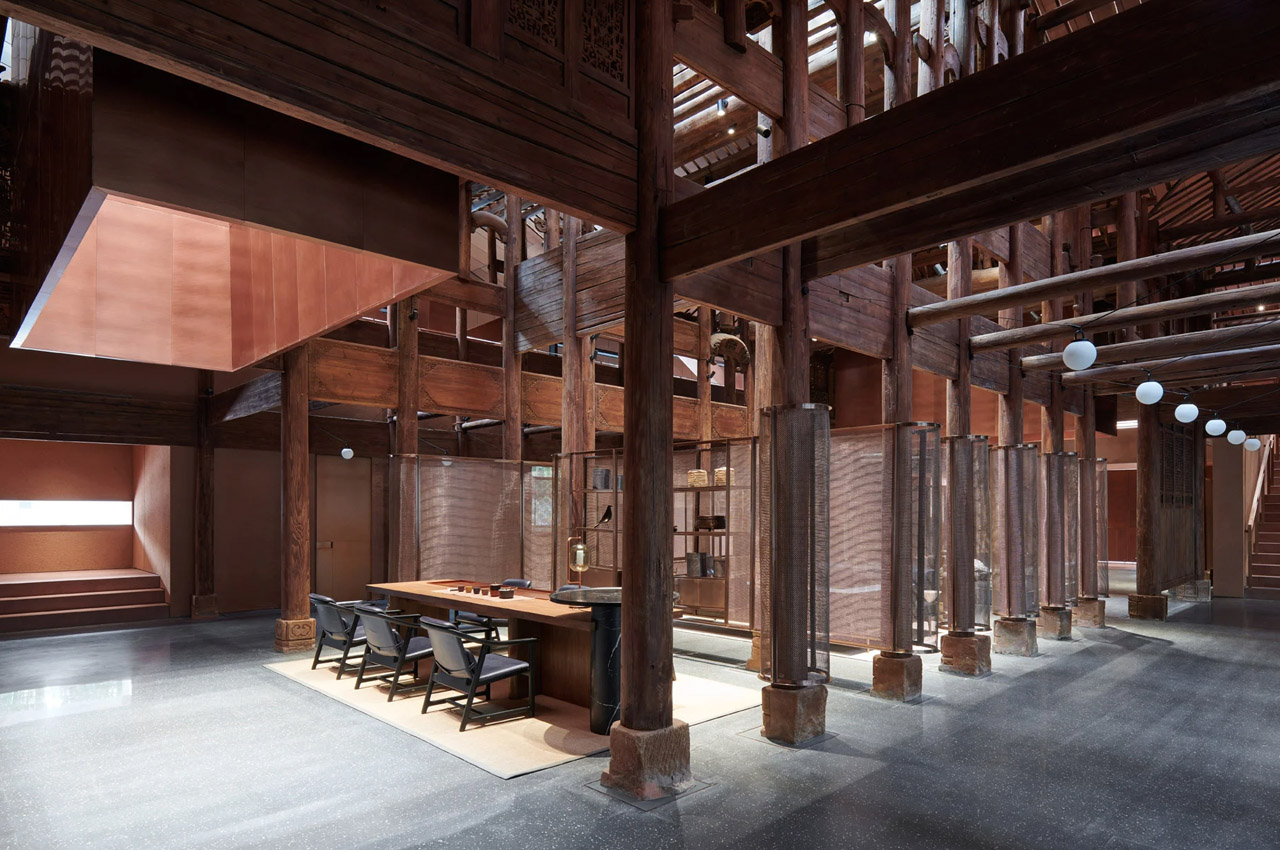 Architecture，wooden ，teahouse，traditional architecture ，protect，