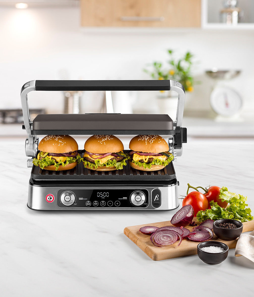 product design，kitchen，Electric contact grill，