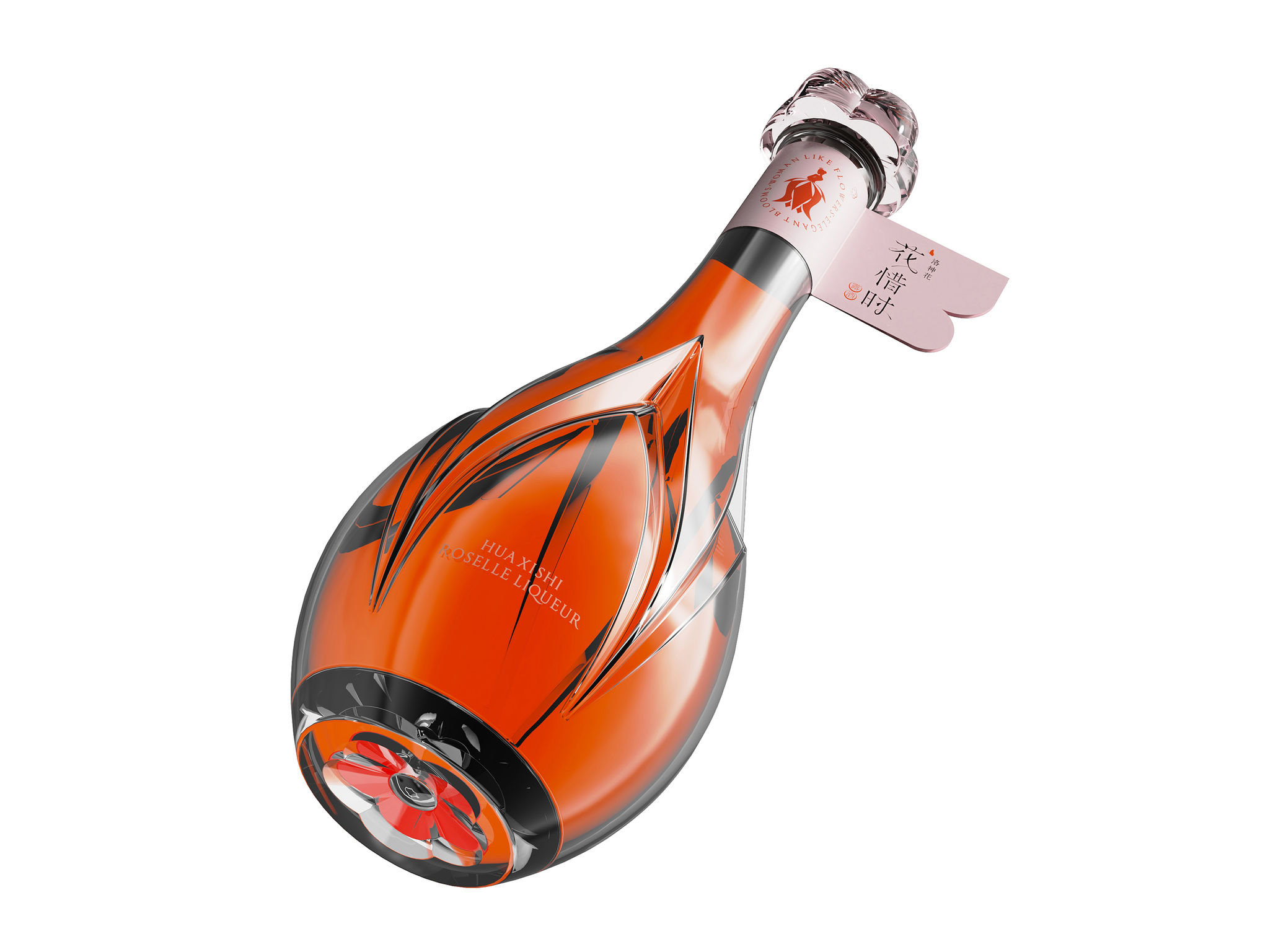 packing design，drink，The wine bottle，