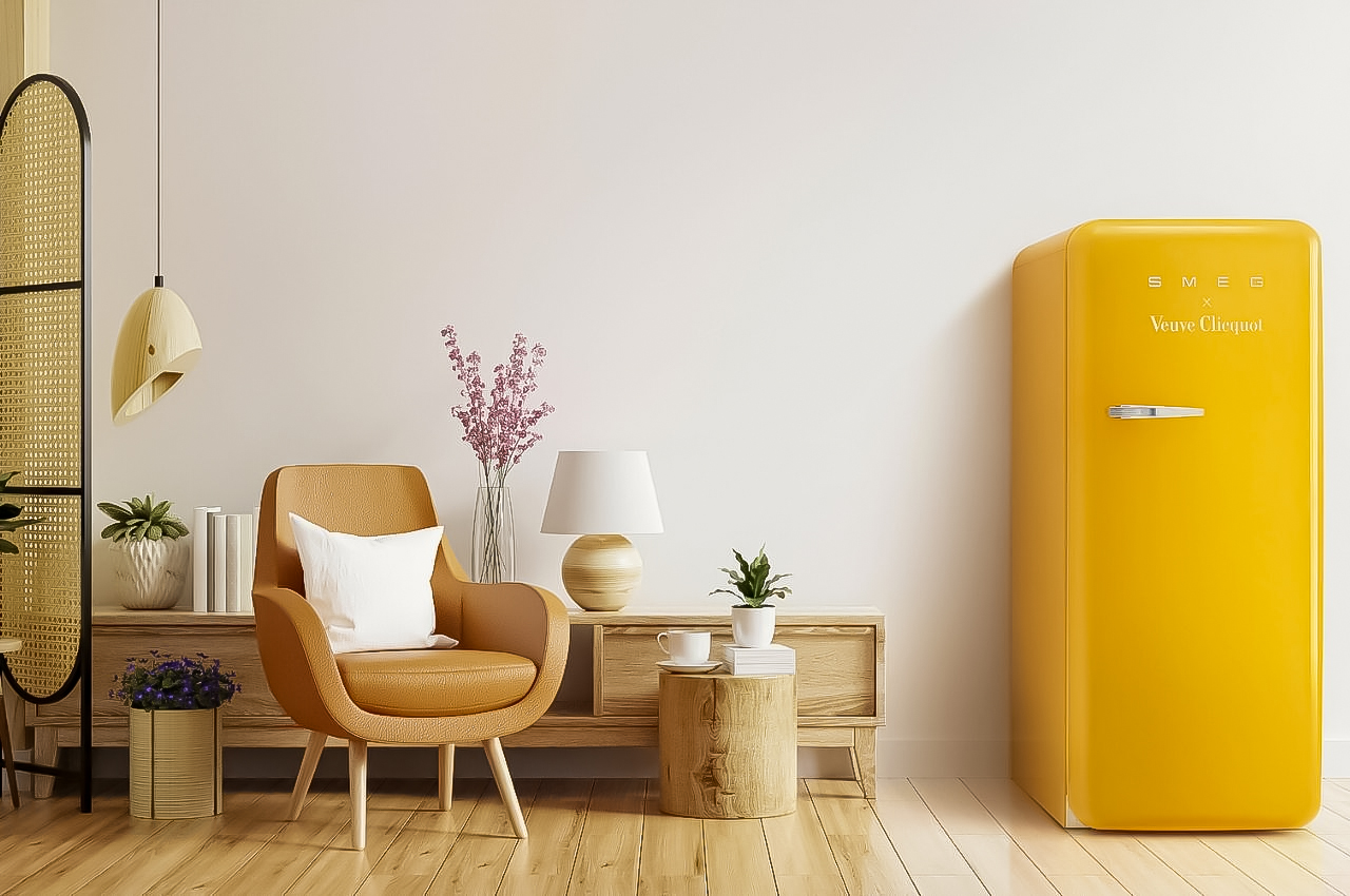 Veuve Clicquot，smeg，Refrigerator，Household Electric Appliances，