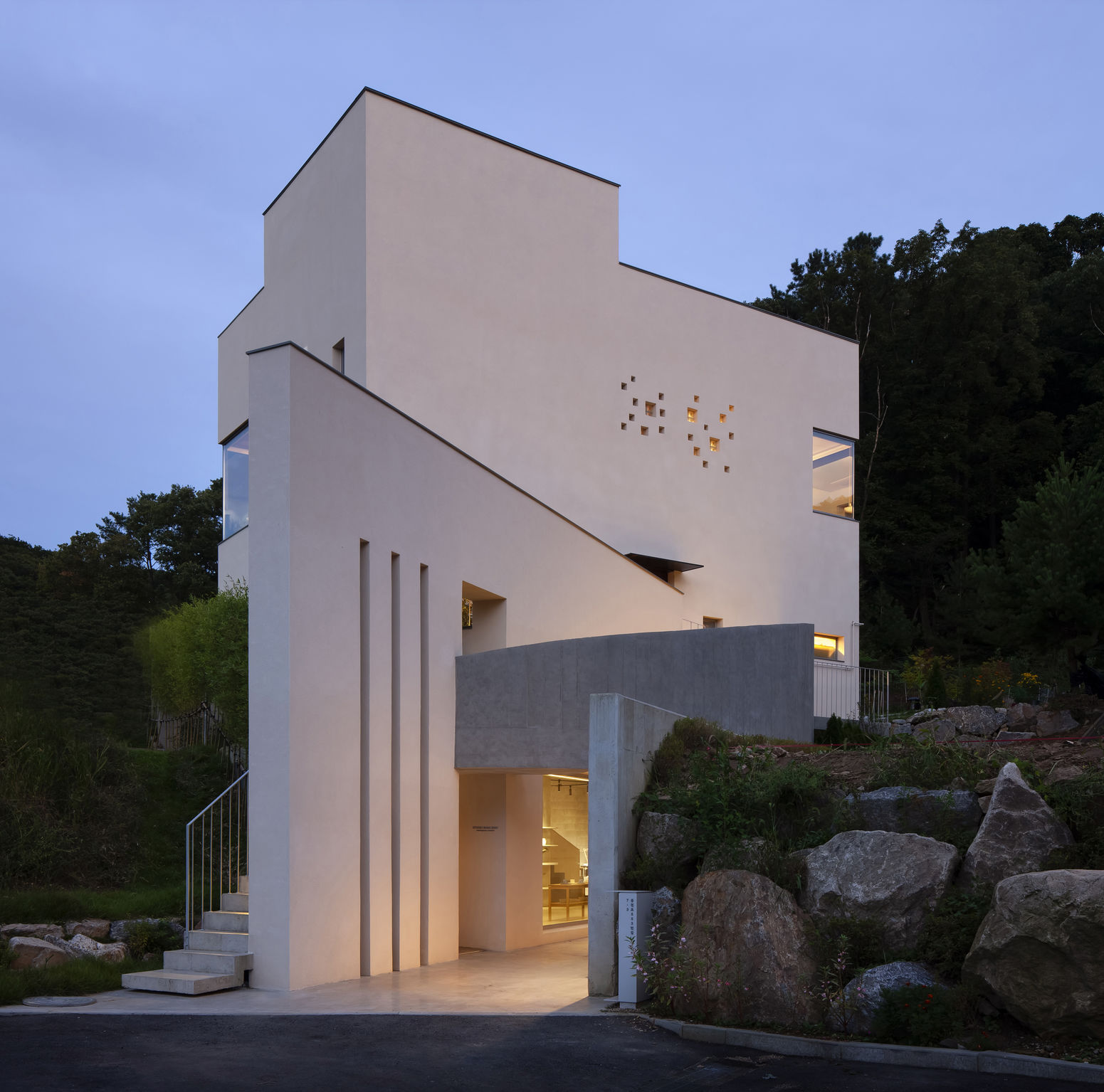 Architectural design，Comprehensive building，Potters Studio and Residence，