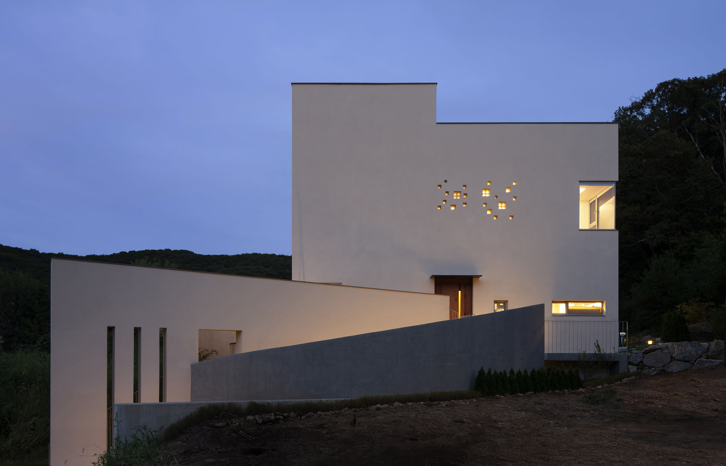 Architectural design，Comprehensive building，Potters Studio and Residence，