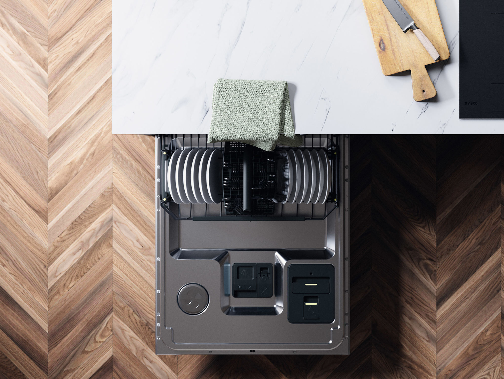 product design，kitchen，dishwasher，