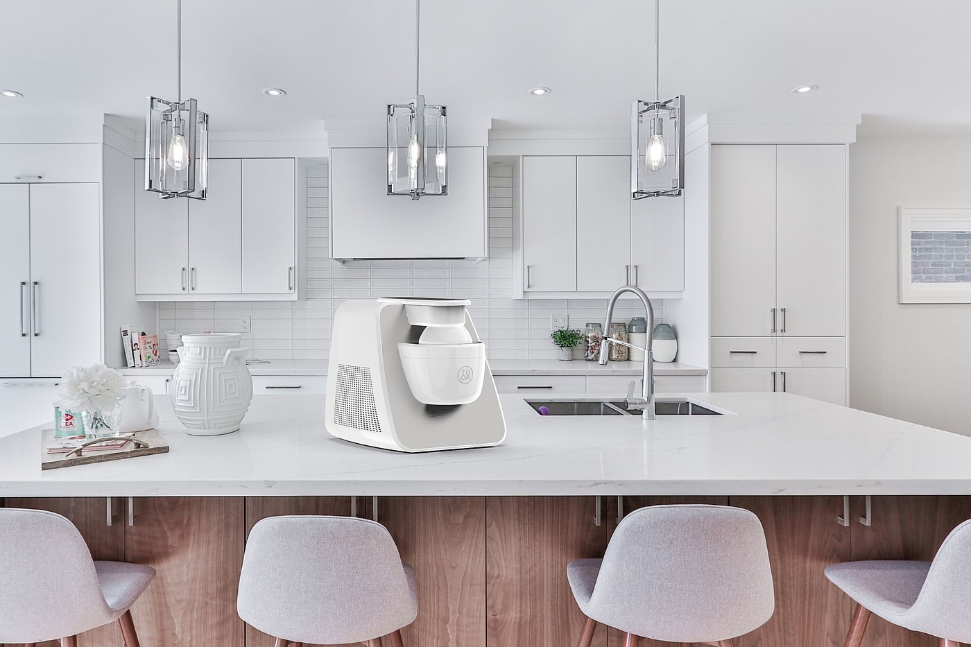 product design，kitchen，Ice cream machine，
