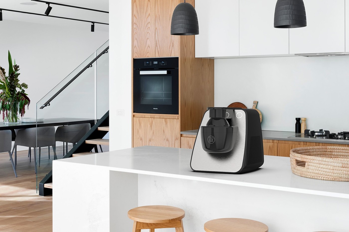 product design，kitchen，Ice cream machine，