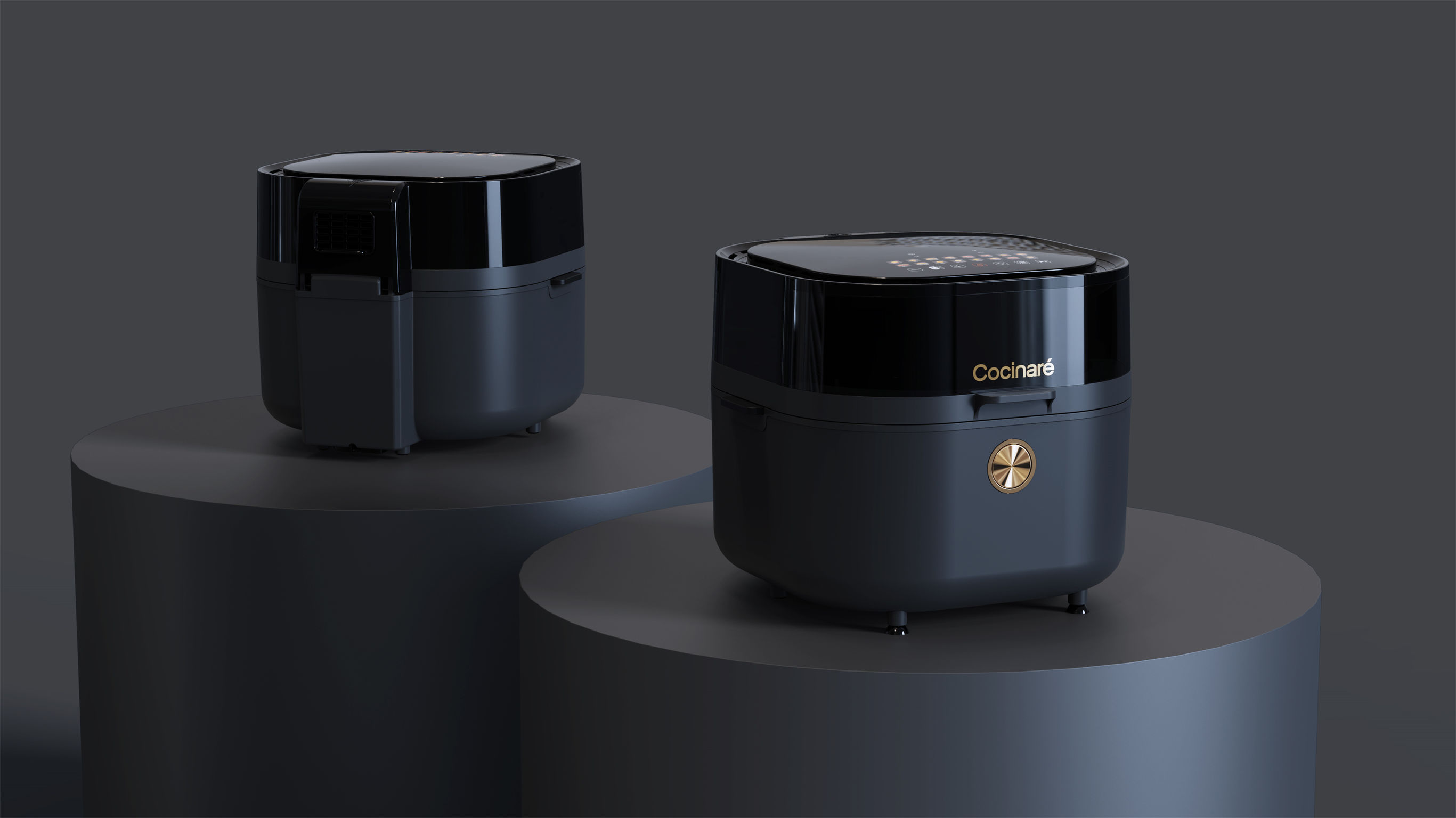 product design，kitchen，Air fryer，