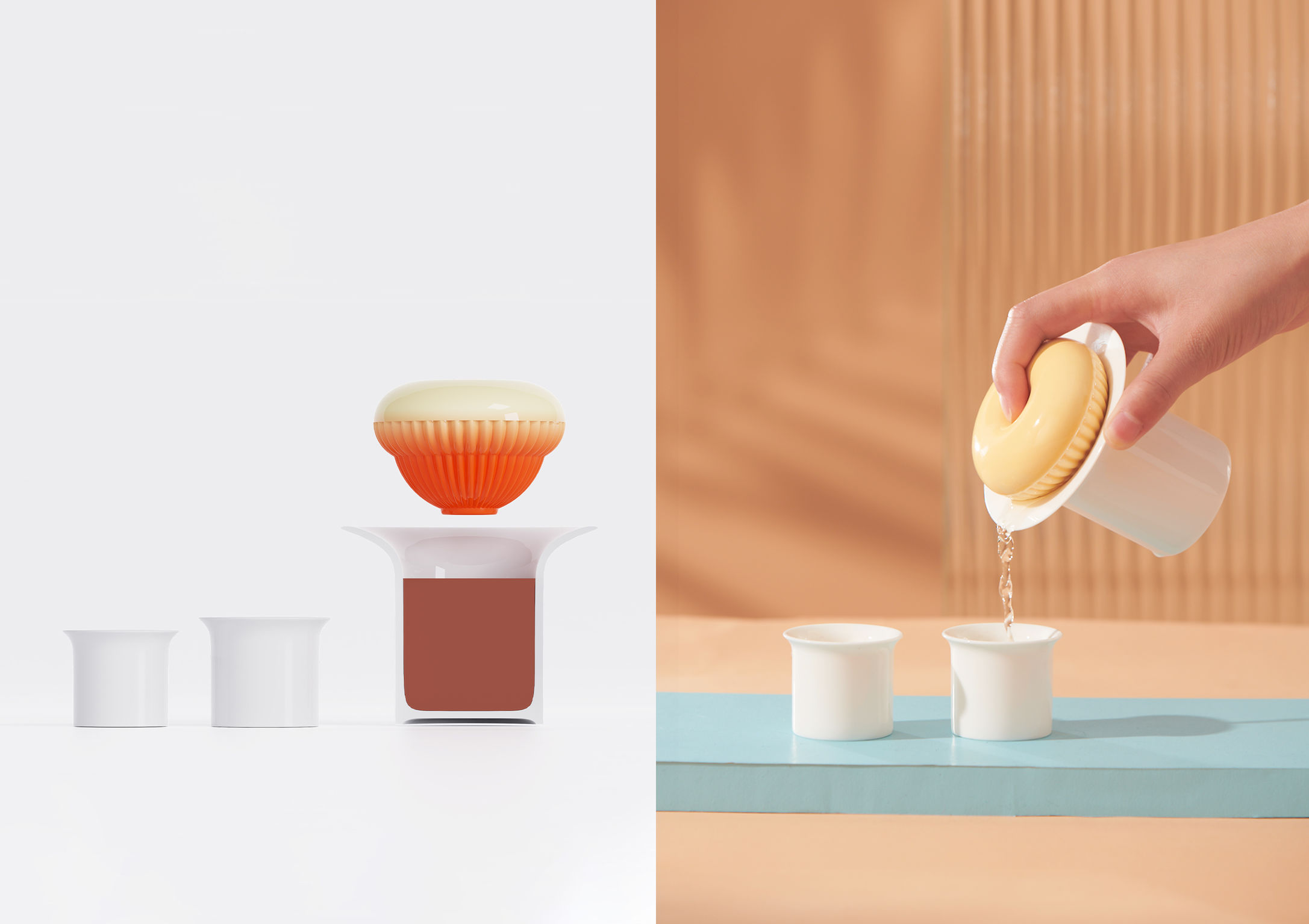 product design，Home/tableware，tea set，