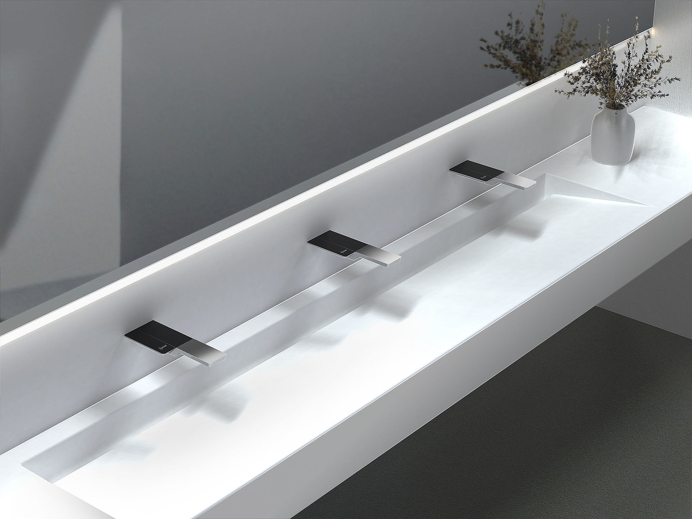 product design，bathroom，Faucet in public restrooms，