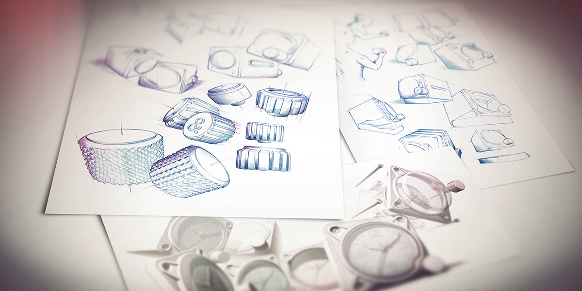 Bell & Ross，clocks and watches，Perez，industrial design，