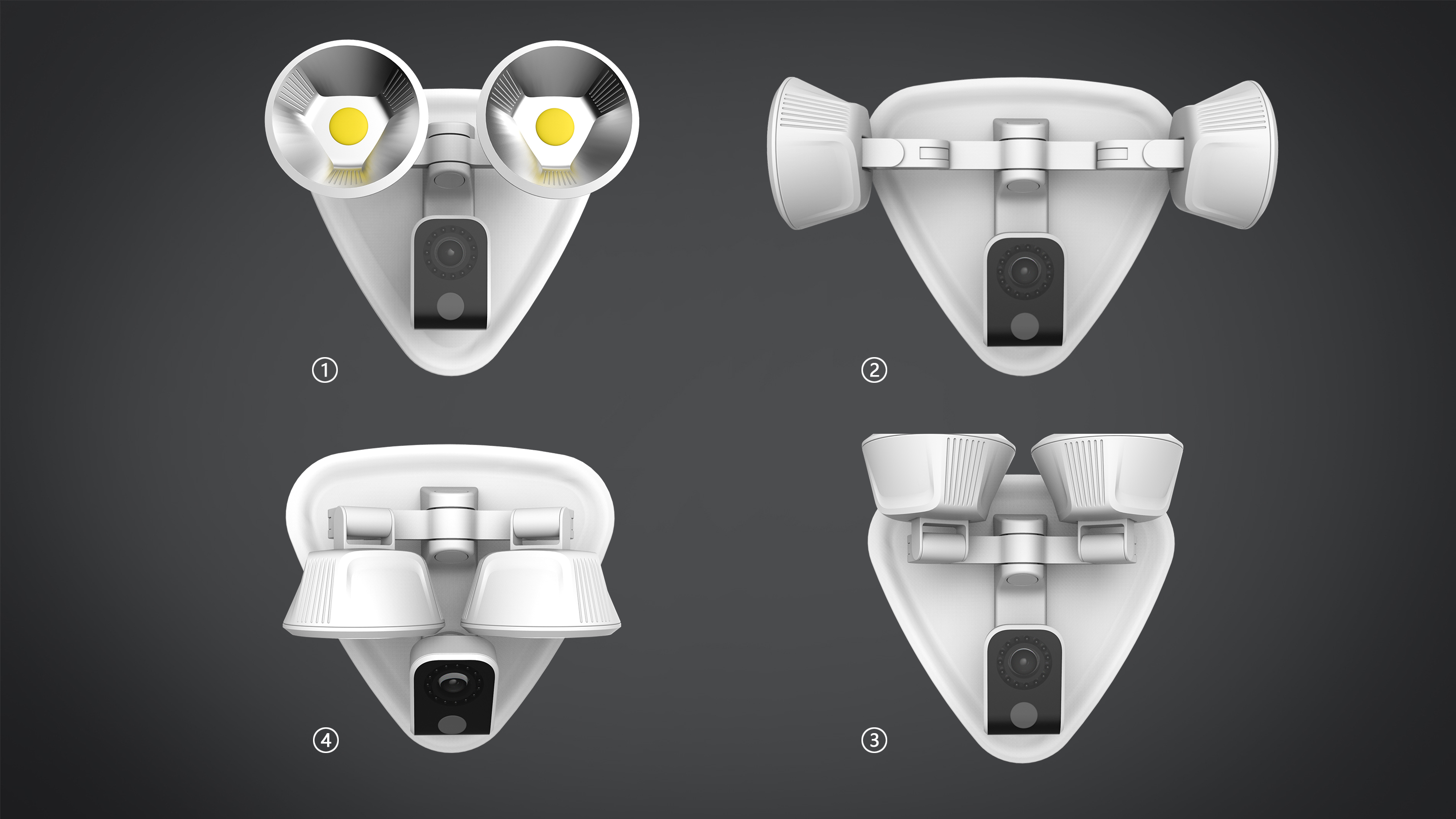 Outdoor lighting ，industrial design，Structural design，