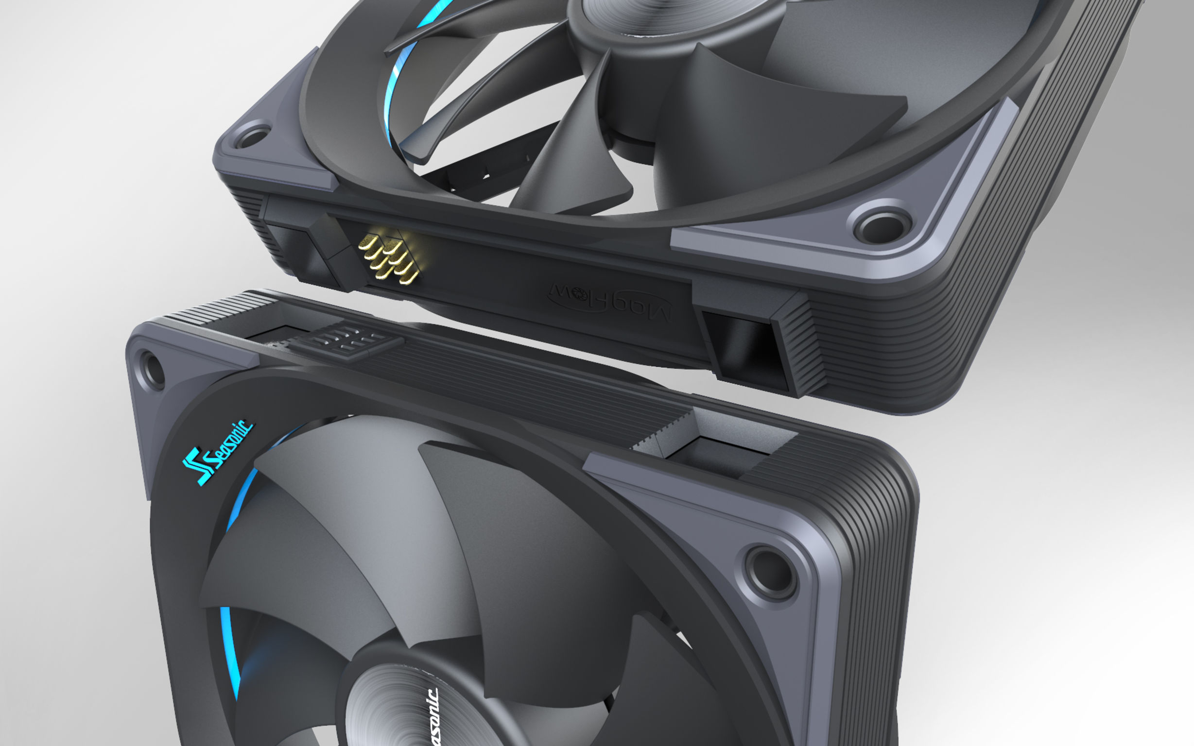 product design，E-sports/virtual reality technology products，Magnetic fan，