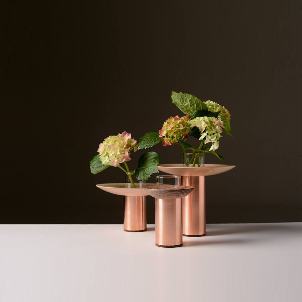 Walnut，copper，Florence，vase，Maple，