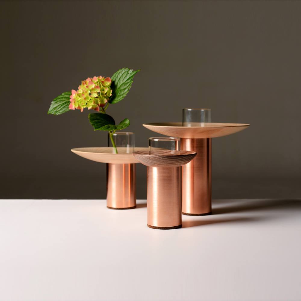 Walnut，copper，Florence，vase，Maple，