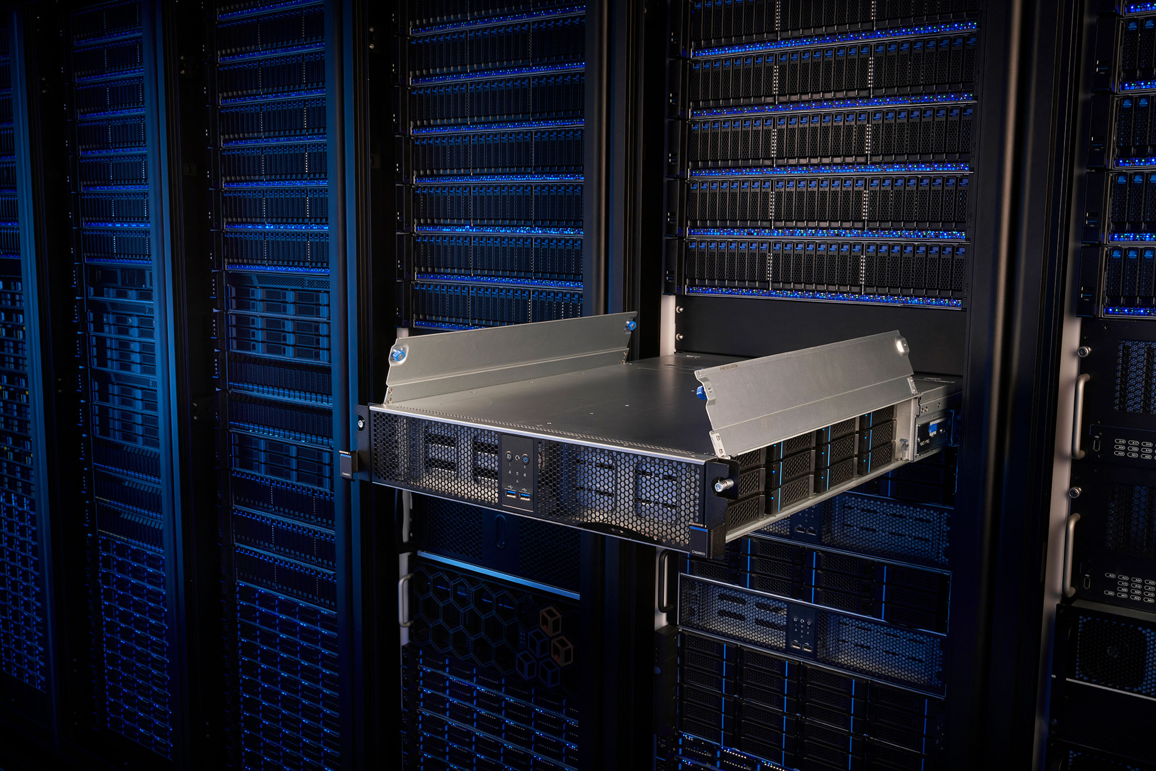 product design，Industry/Tools，2U 24-disk high-density storage server chassis，