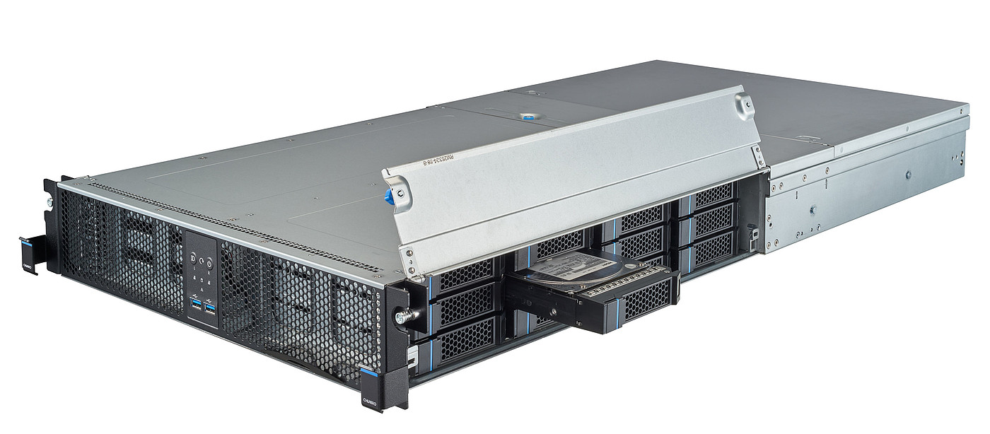 product design，Industry/Tools，2U 24-disk high-density storage server chassis，