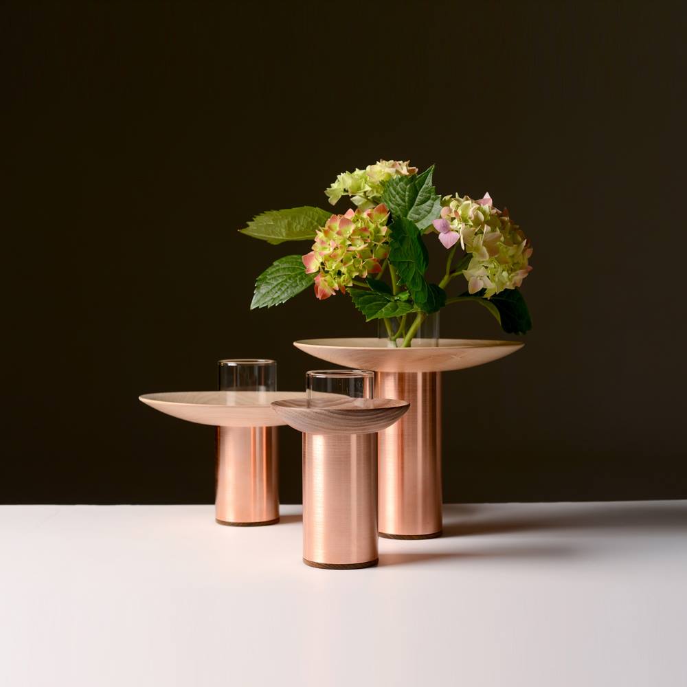 Walnut，copper，Florence，vase，Maple，
