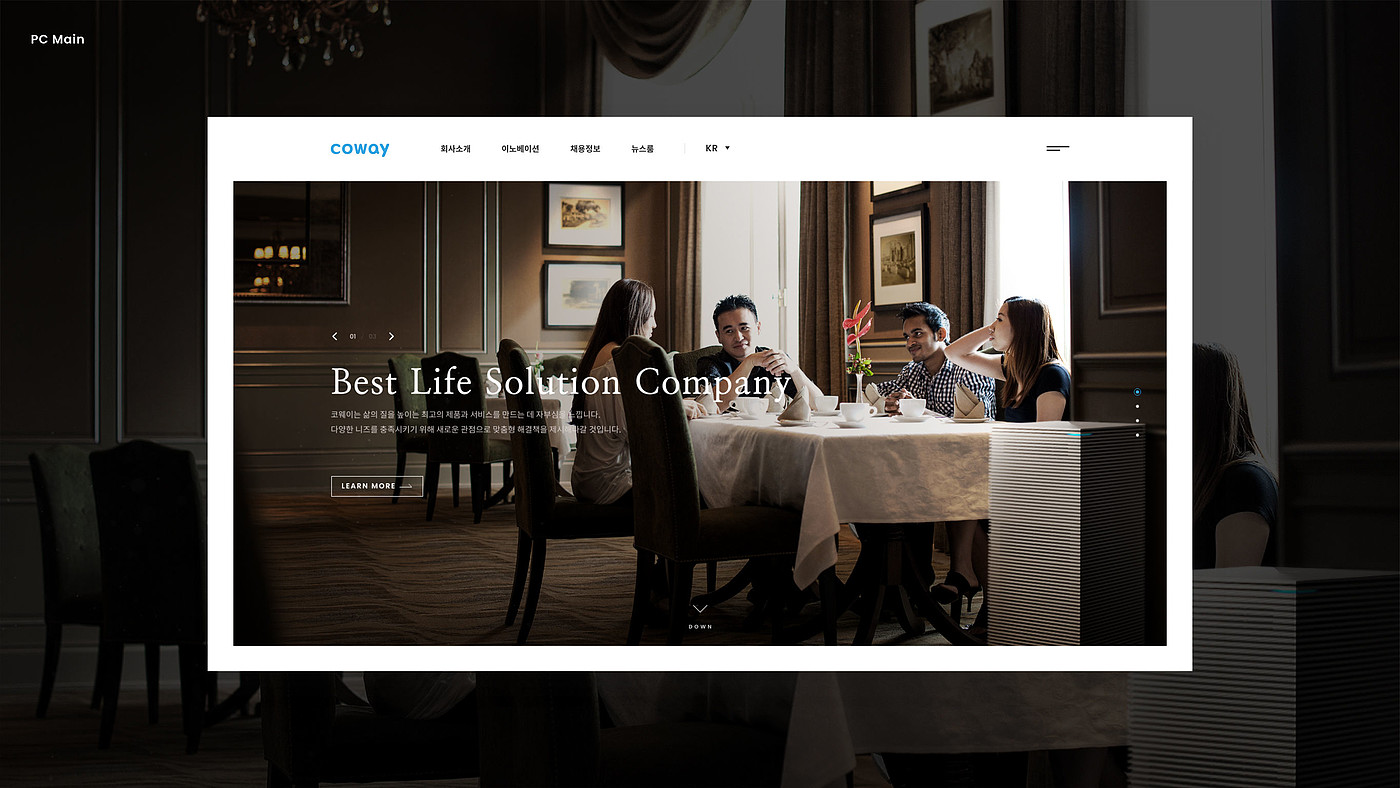 User interface (UI)，Digital media interface，Enterprise website，