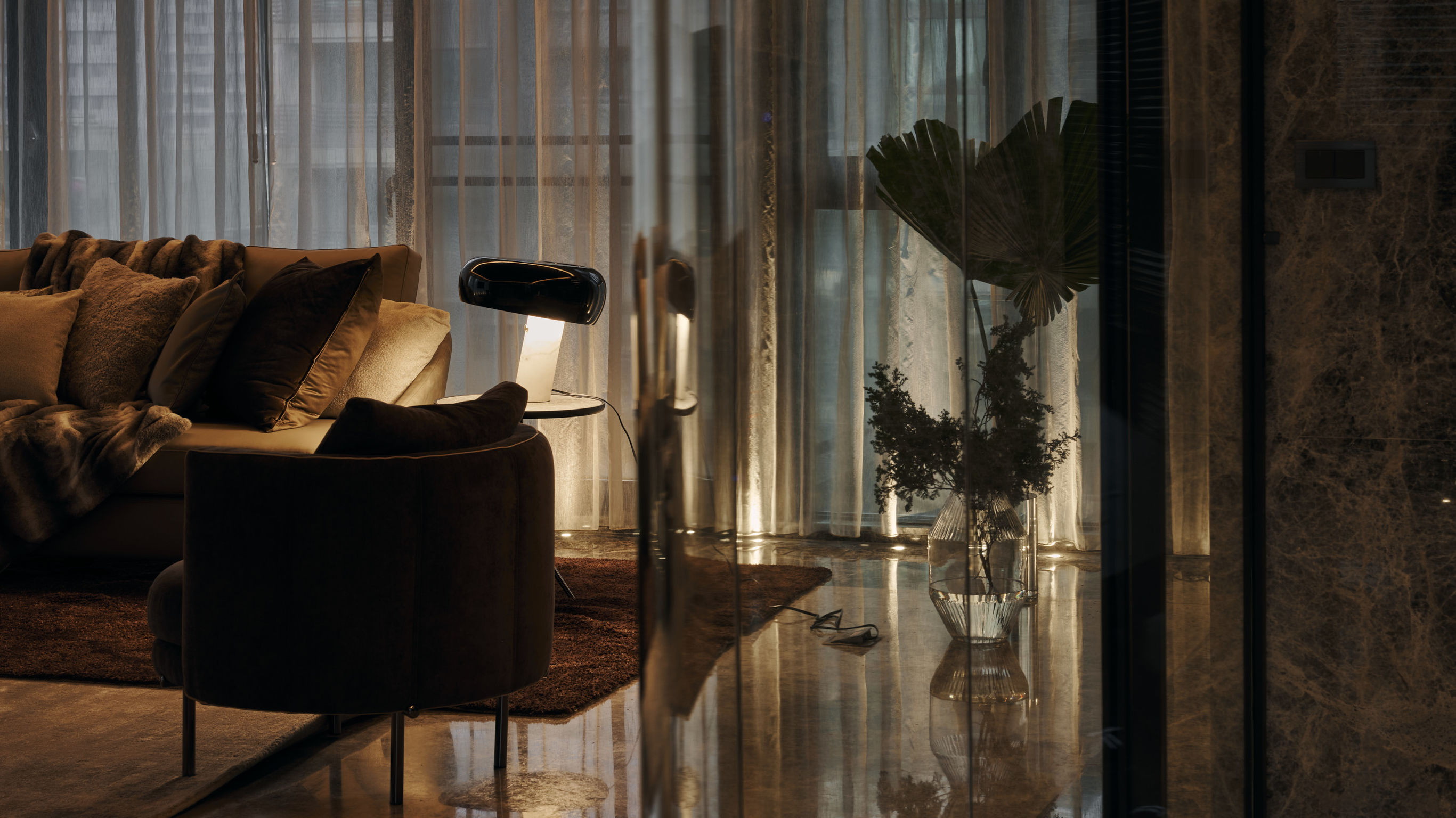 Interior design，Hospitality space，lounge，