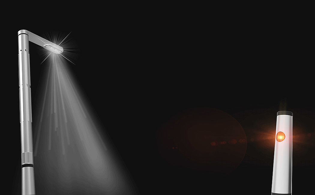Intelligent fast light，floodlight，highway，