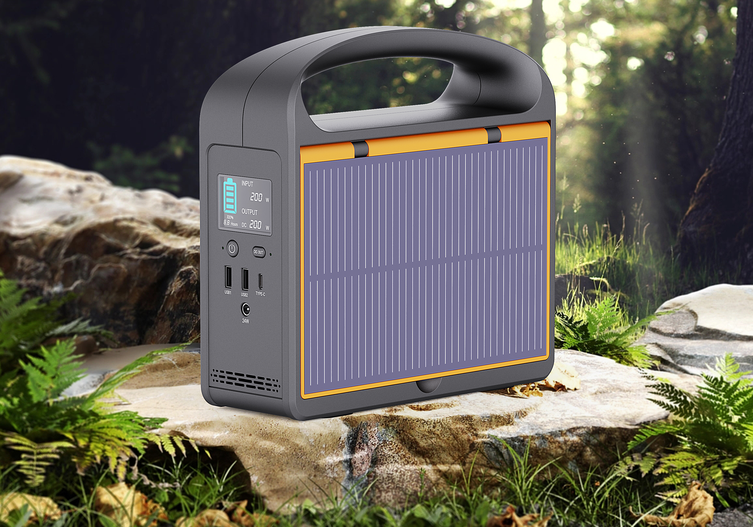 Solar energy storage power supply，