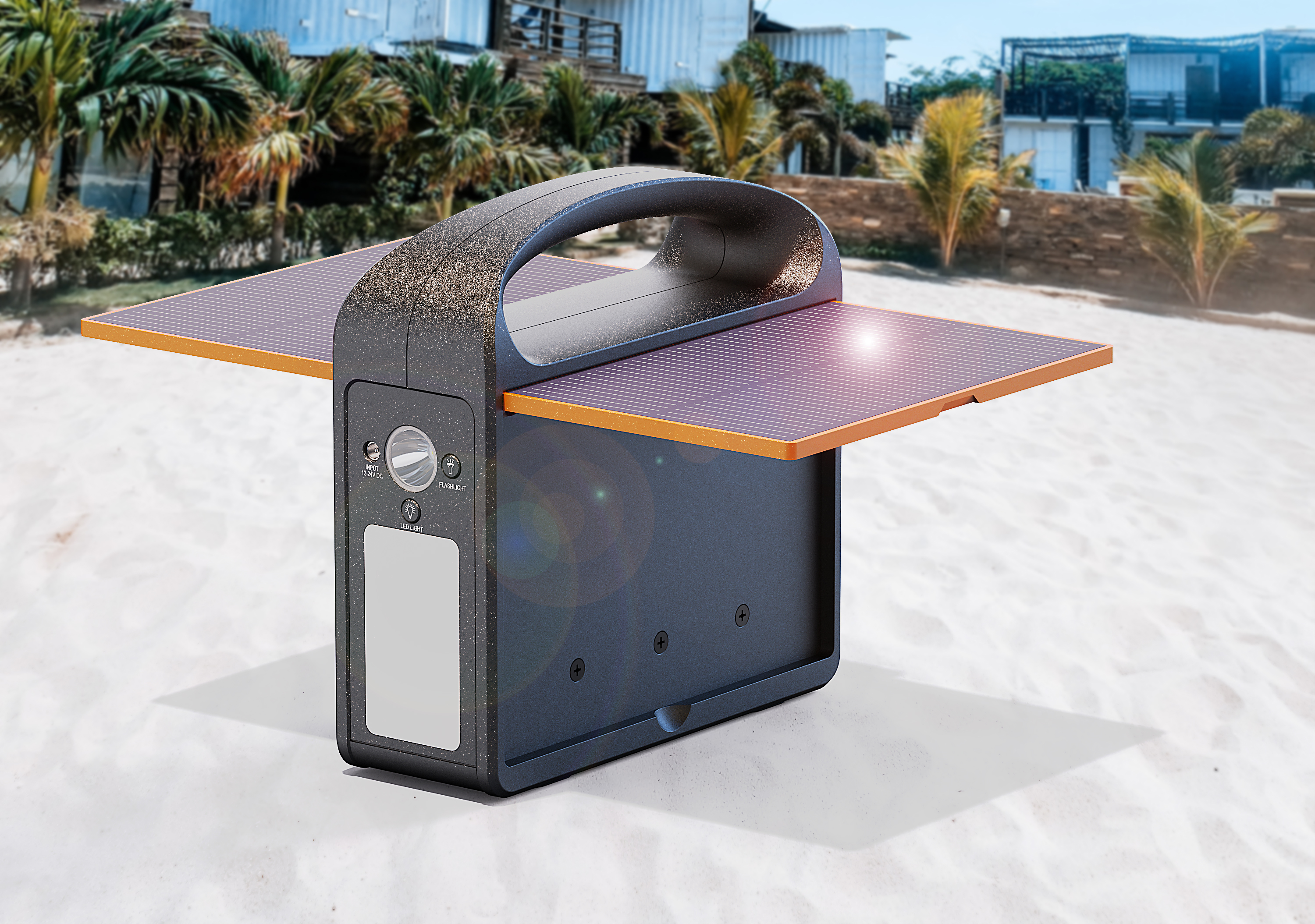 Solar energy storage power supply，