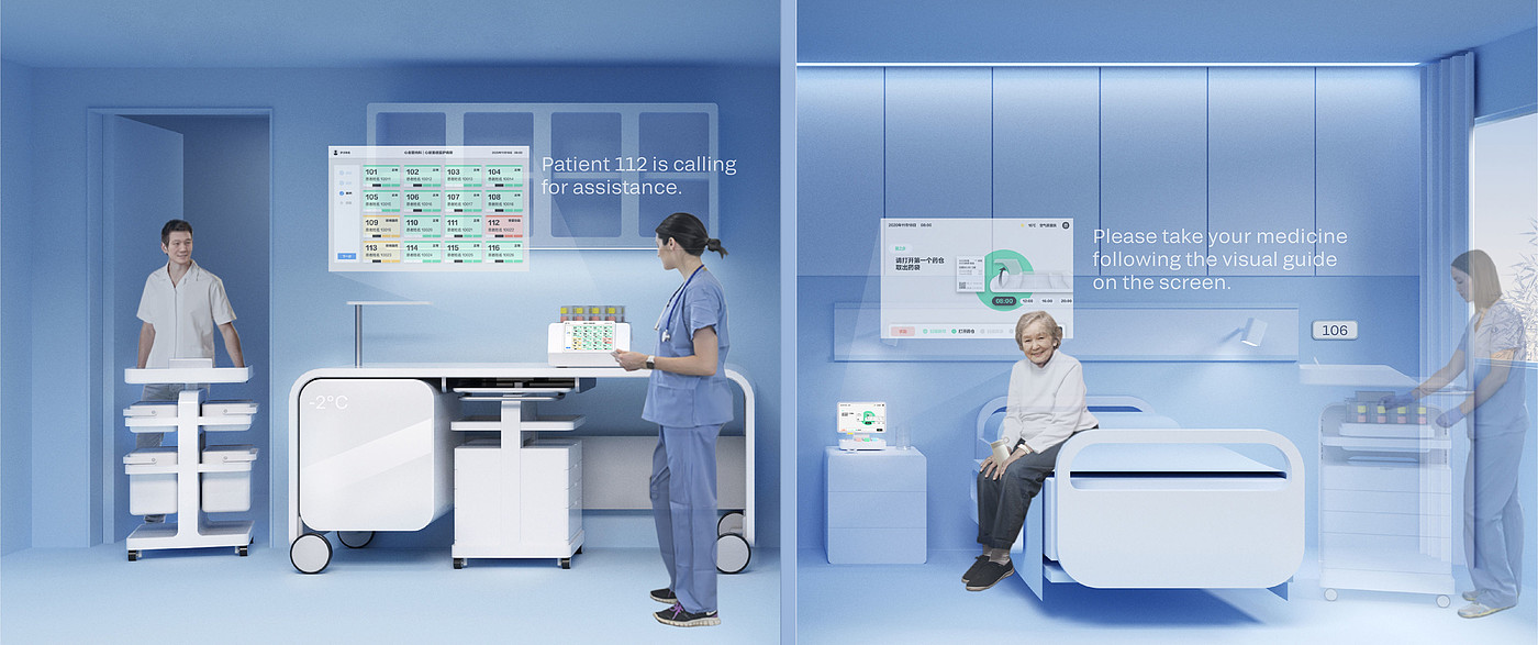 Service design，Health/health care，Intelligent hospitalization service，