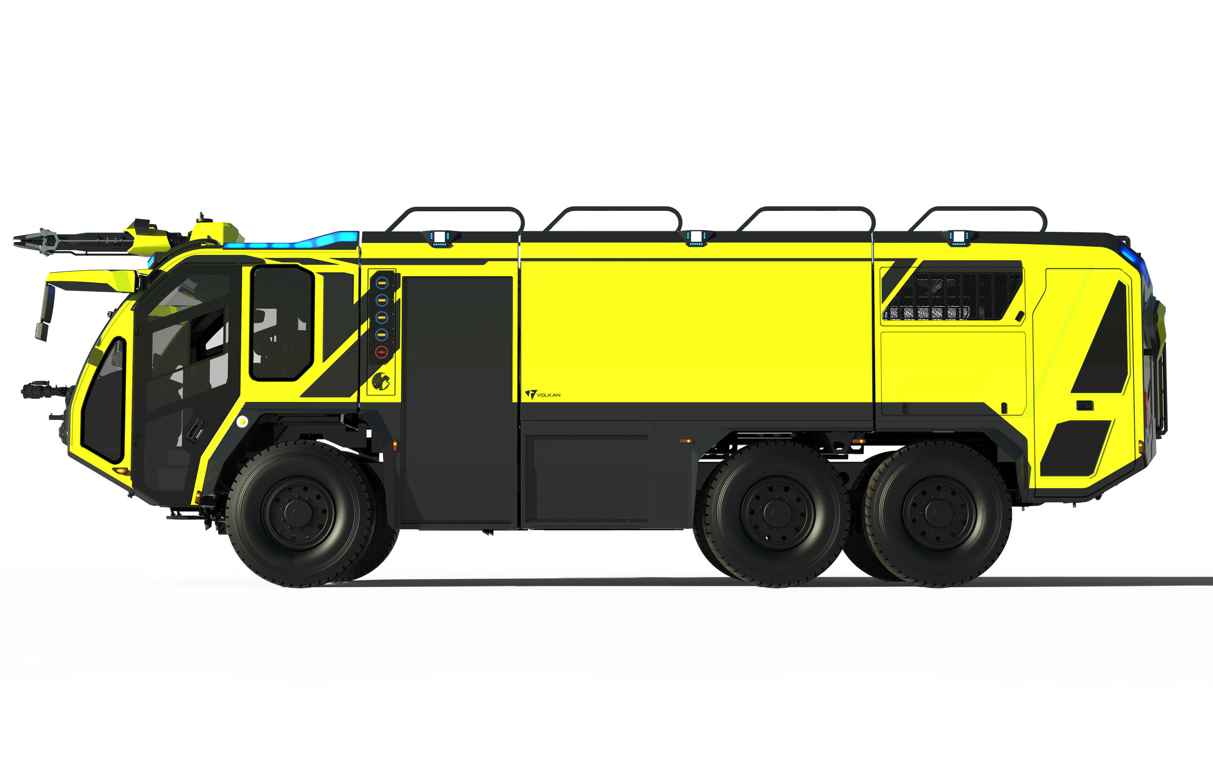 product design，Automobile/transportation，Airport fire truck，