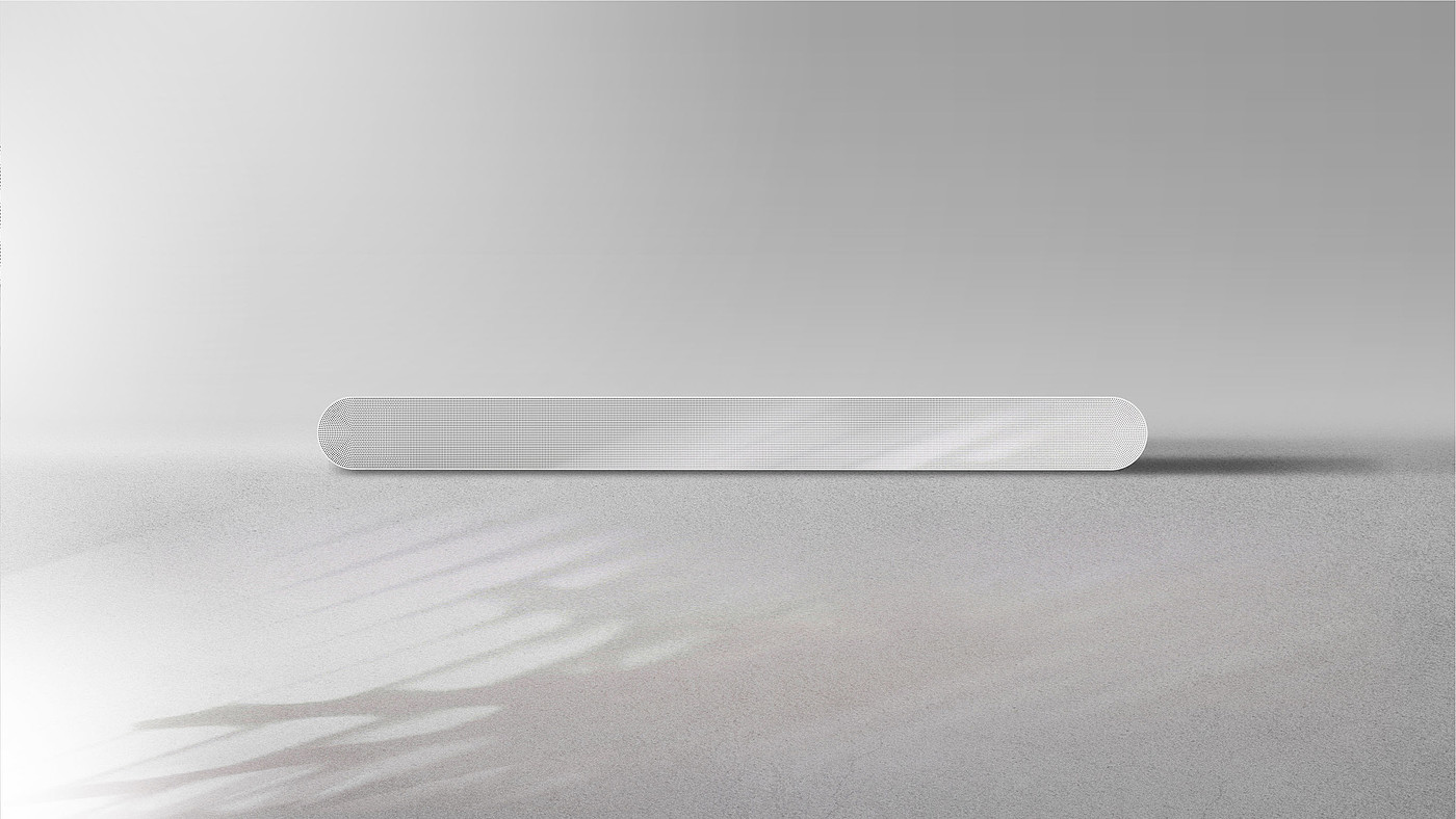 product design，hi-fi equipment，Strip speaker，