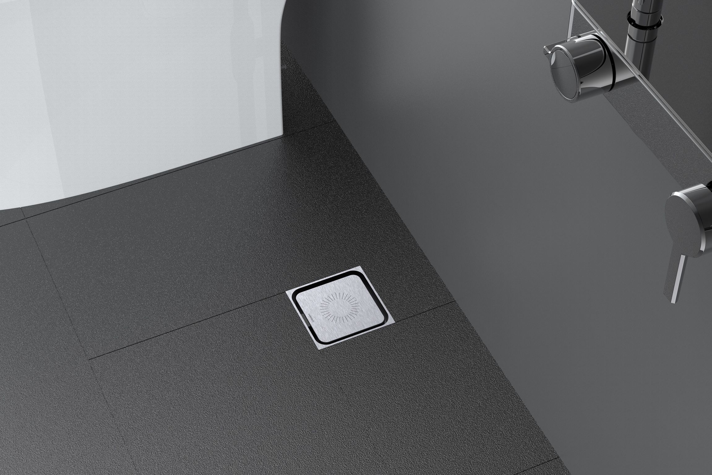 product design，bathroom，Shower drain，