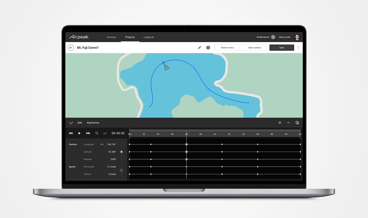 User interface (UI)，Product interface，UAV controller，