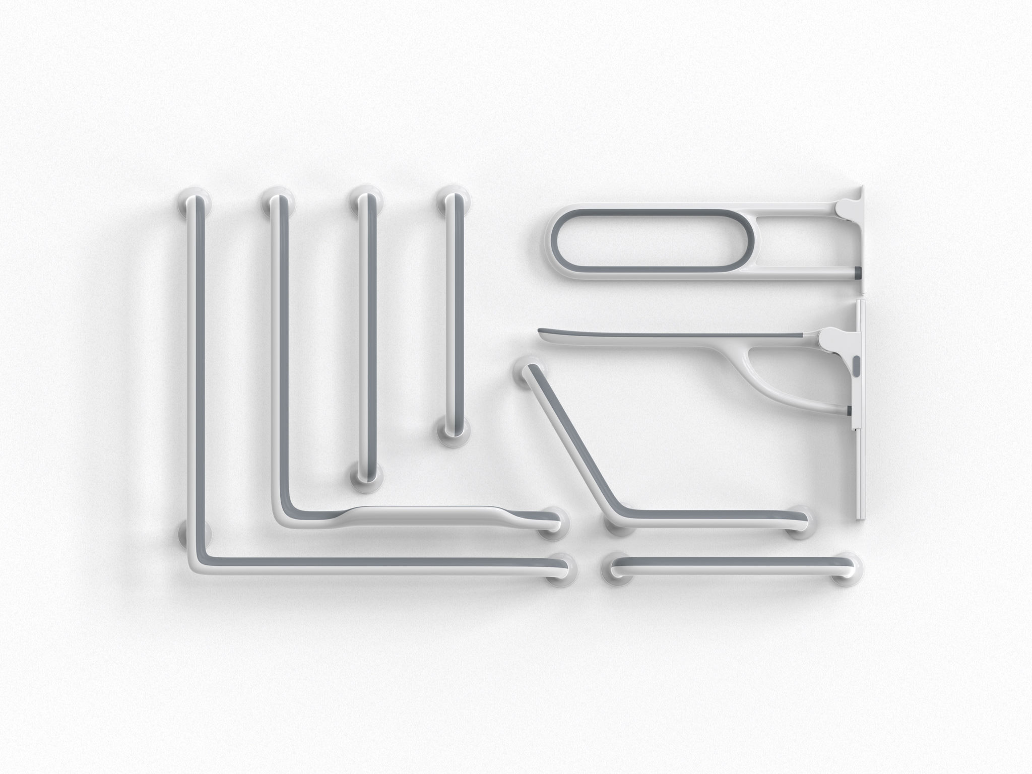 product design，bathroom，Handrail，