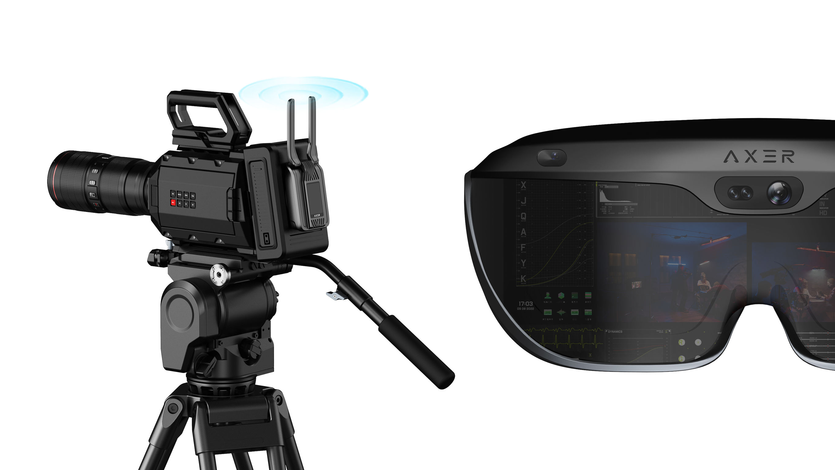 Professional concept，Product concept，Augmented reality glasses，