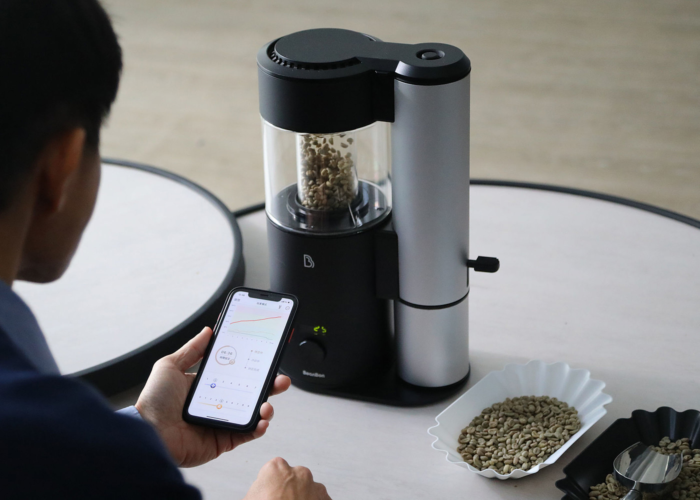 product design，kitchen，coffee roasting machine ，