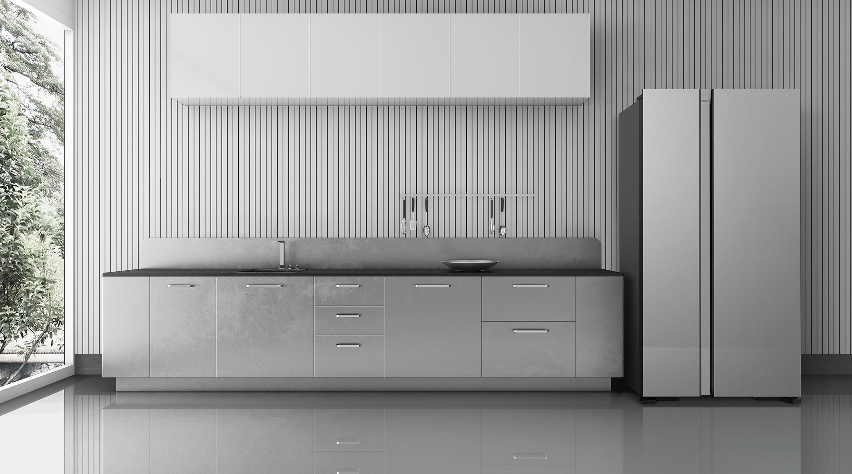 product design，kitchen，Refrigerator，