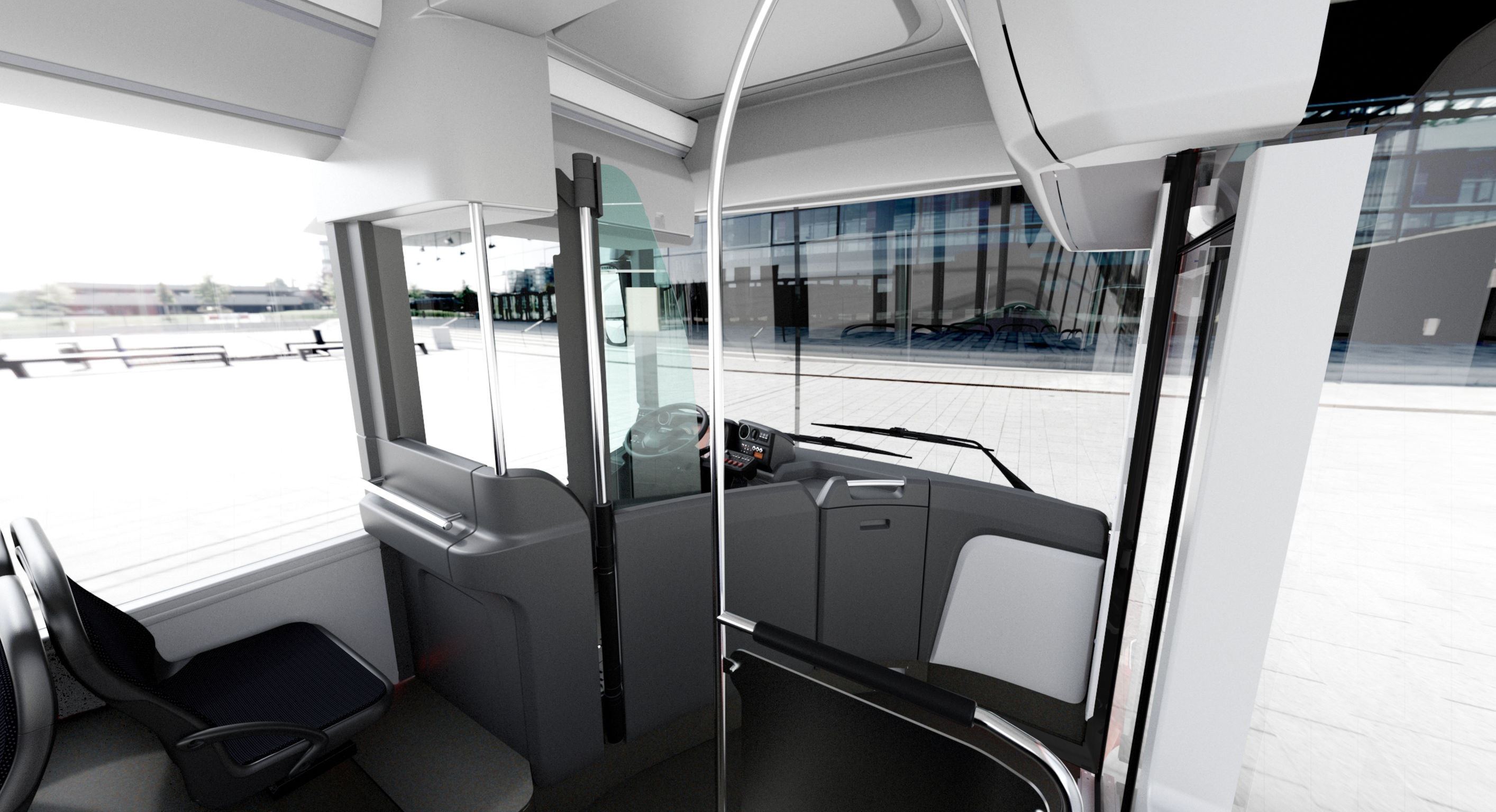 product design，Automobile/transportation，Low entrance bus，