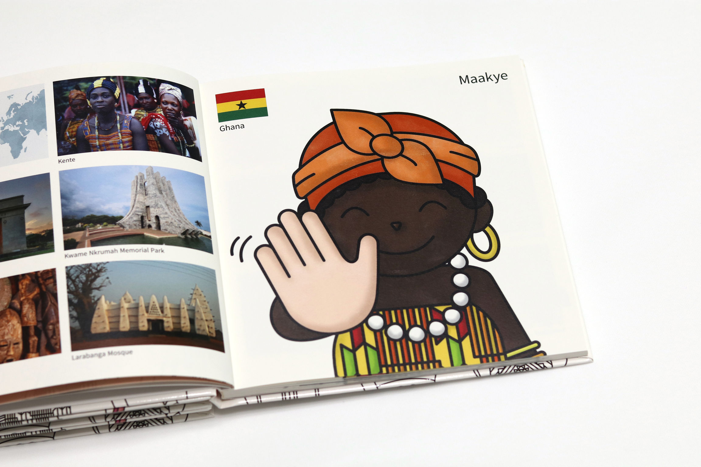 Communication design，Printed publications，Educational coloring book，