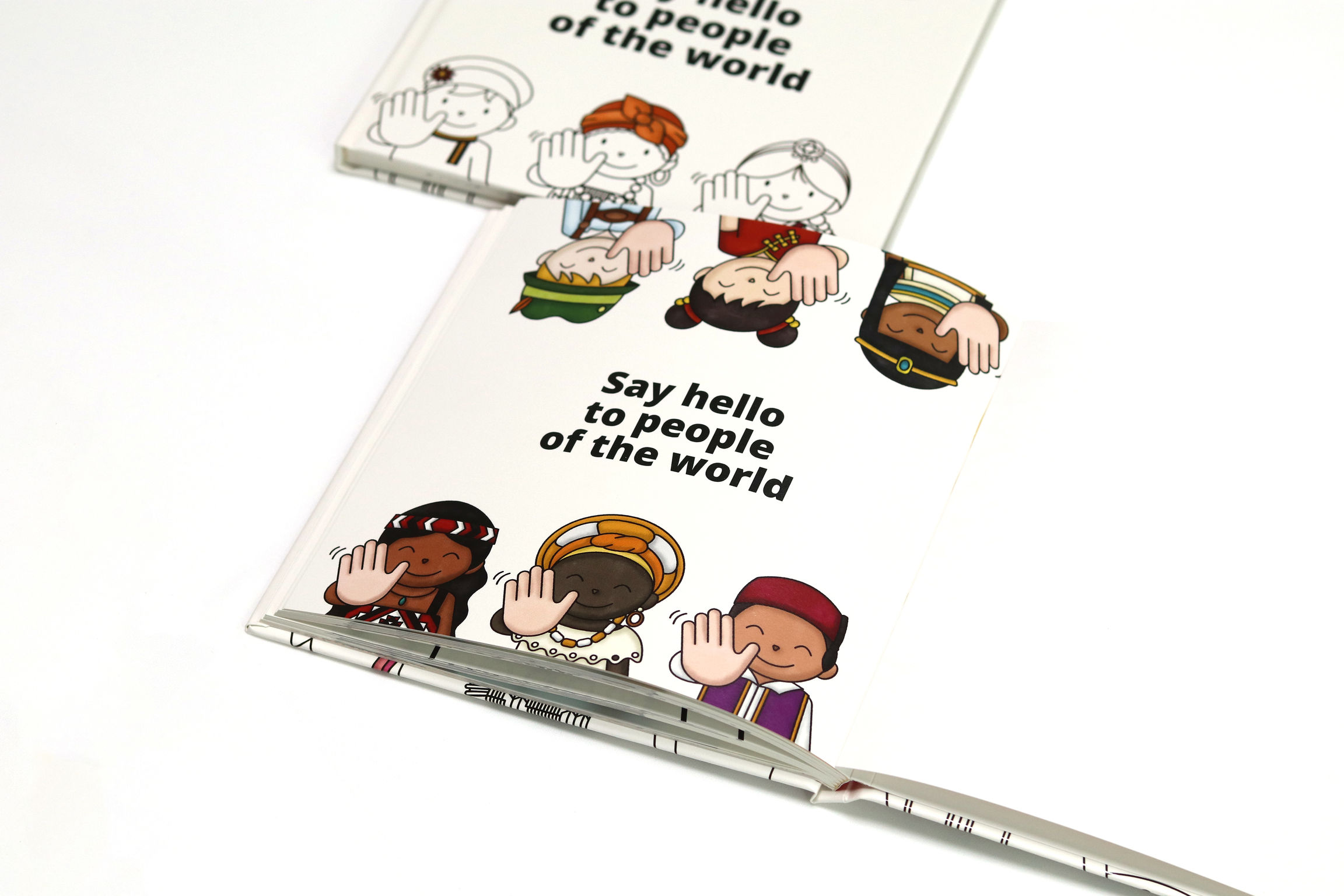 Communication design，Printed publications，Educational coloring book，