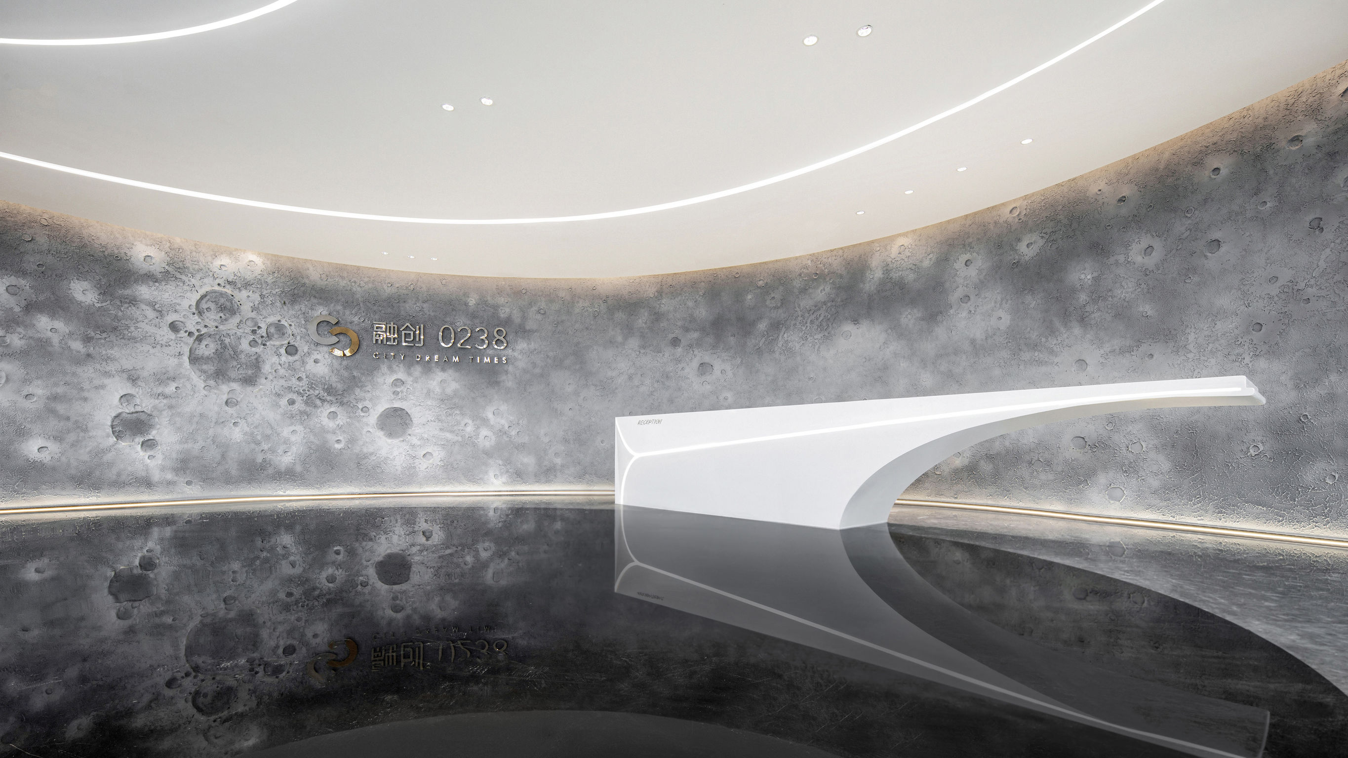 Interior design，Store/Commercial Display Space，Sales center，