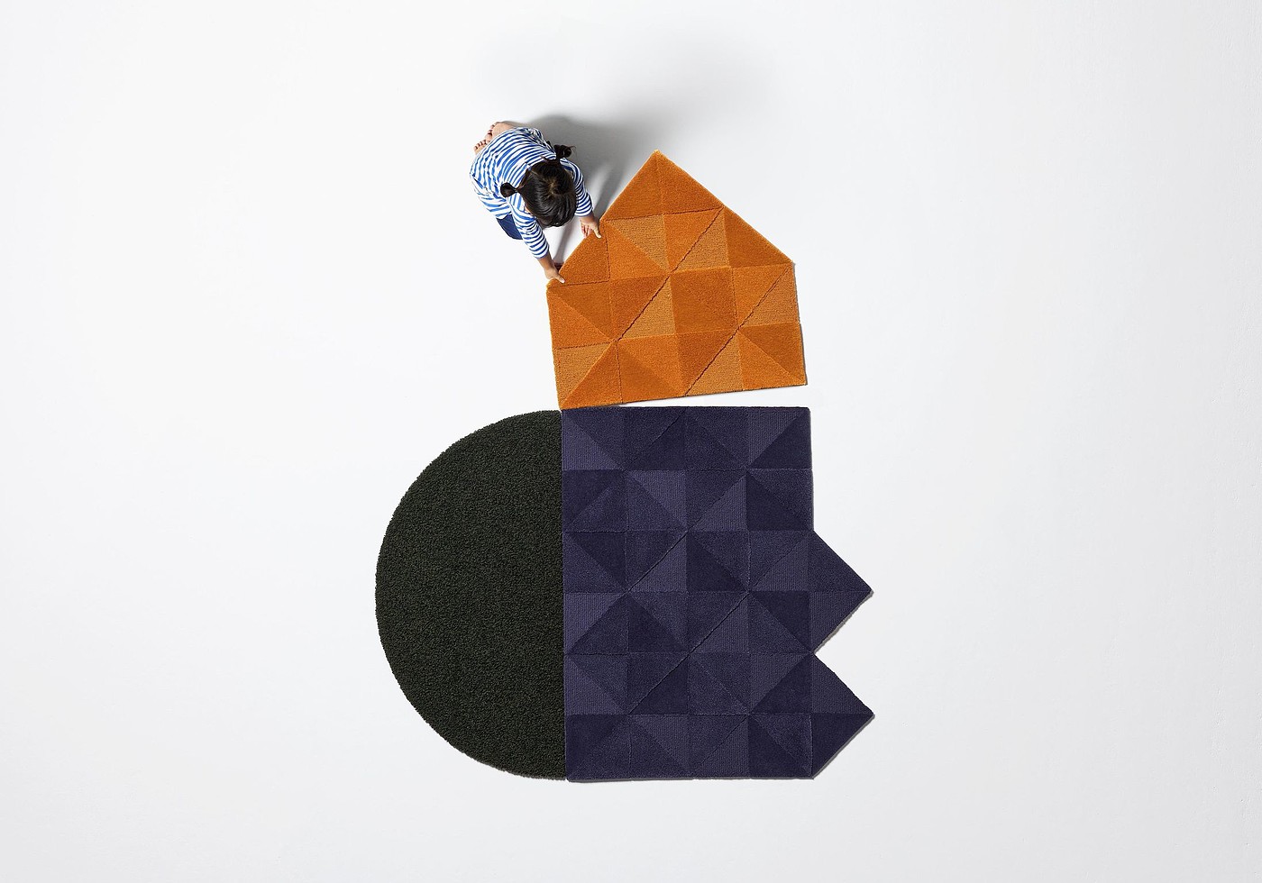 product design，Fabric/wall/floor，Wool carpet，