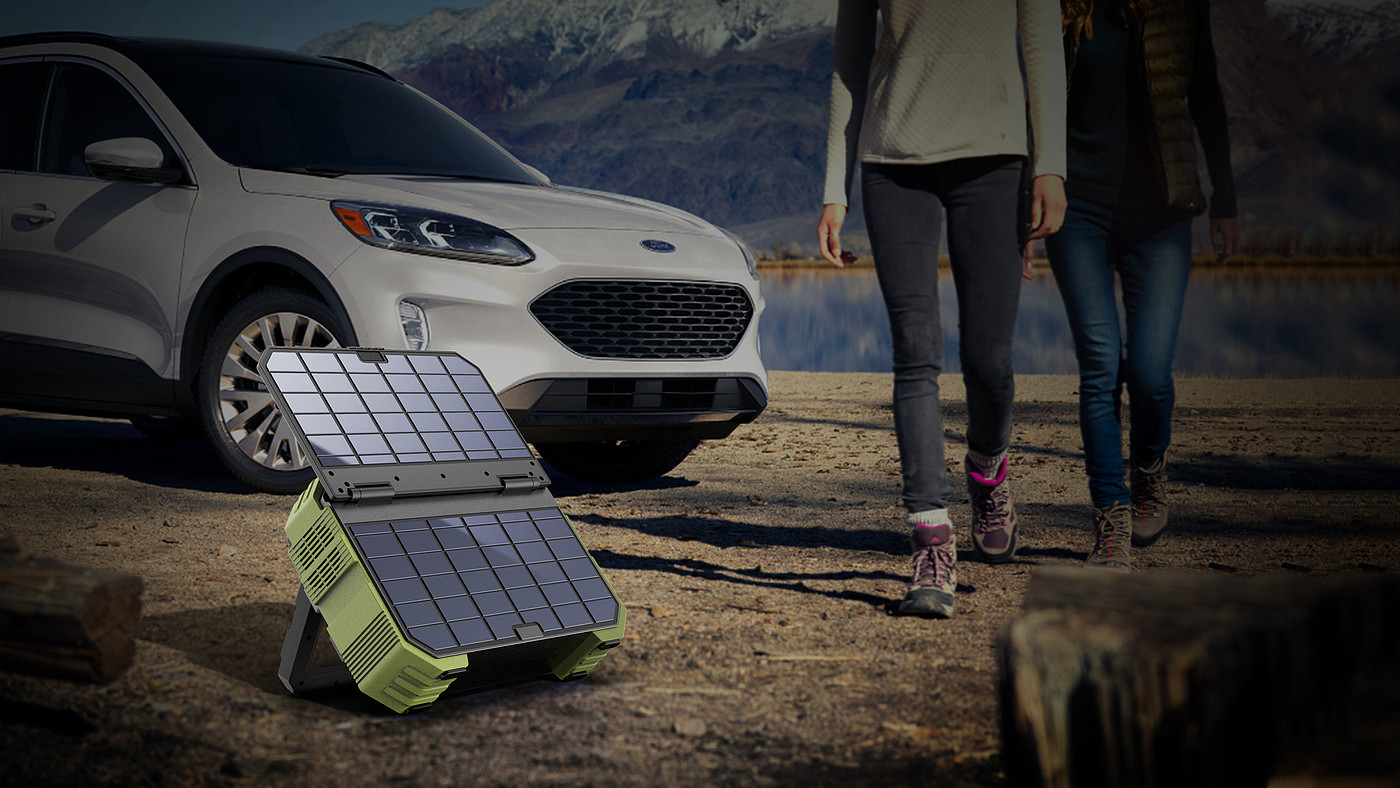 product design，Sports/Outdoor/Bicycle，Portable power station，