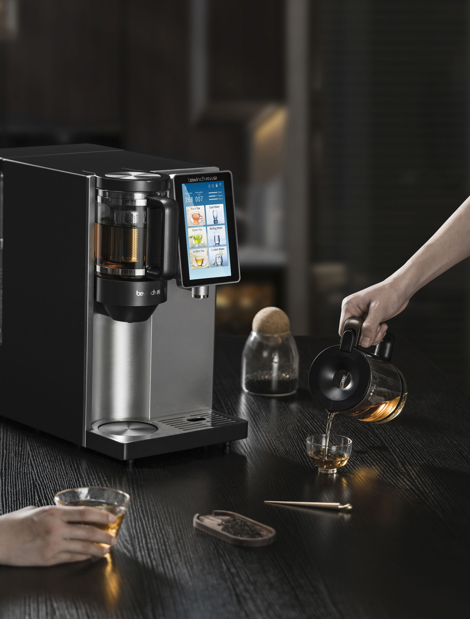 product design，kitchen，Teapot and Water Purifier，