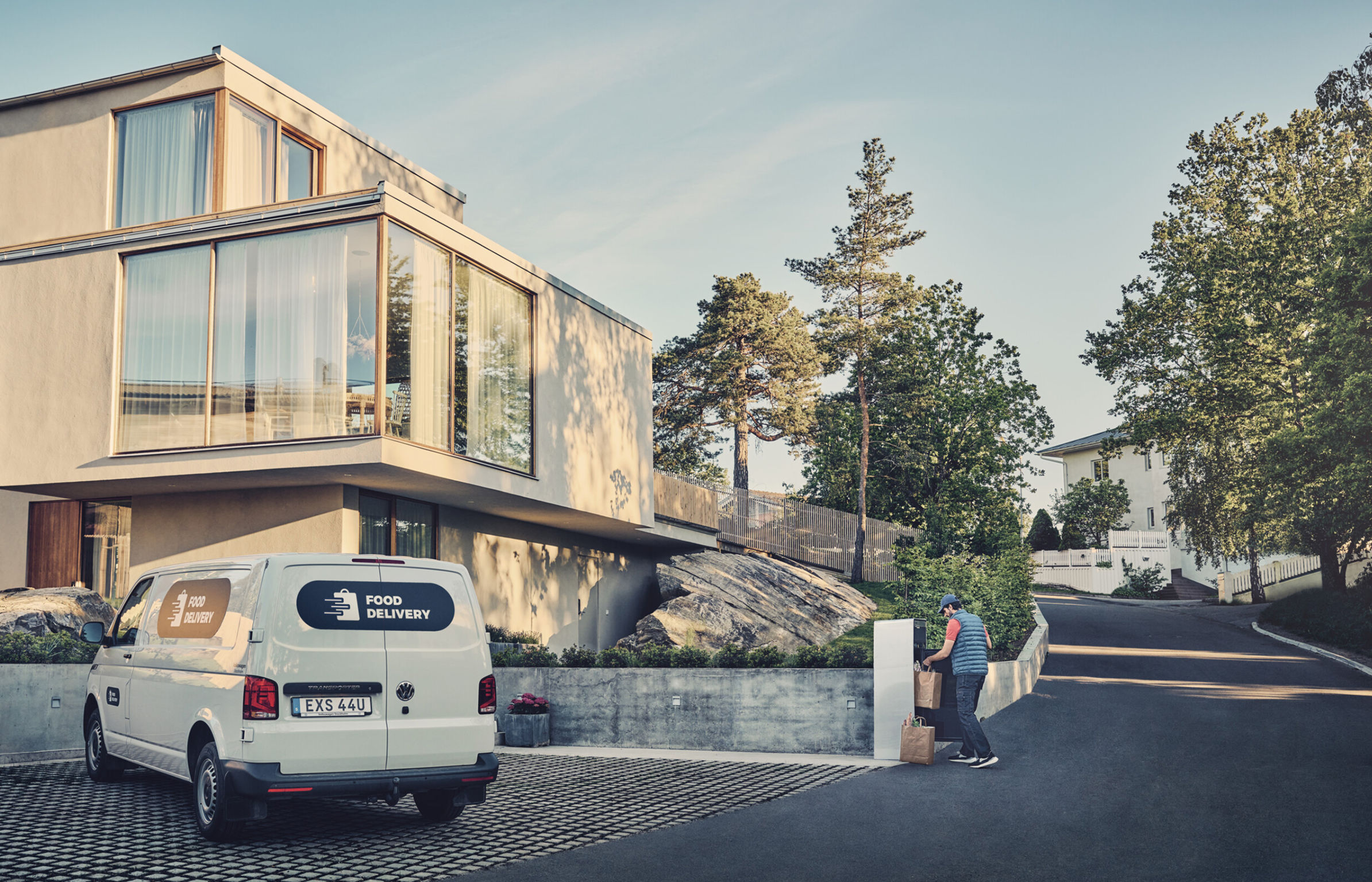 product design，Architectural technology，Home delivery lockers，