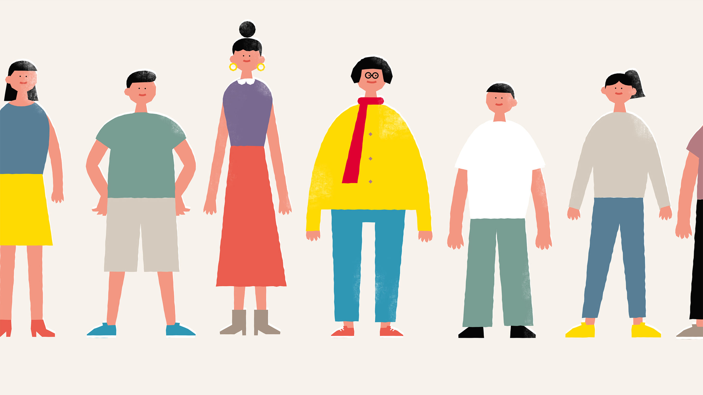 Communication design，Public identification，Children's organization animation，