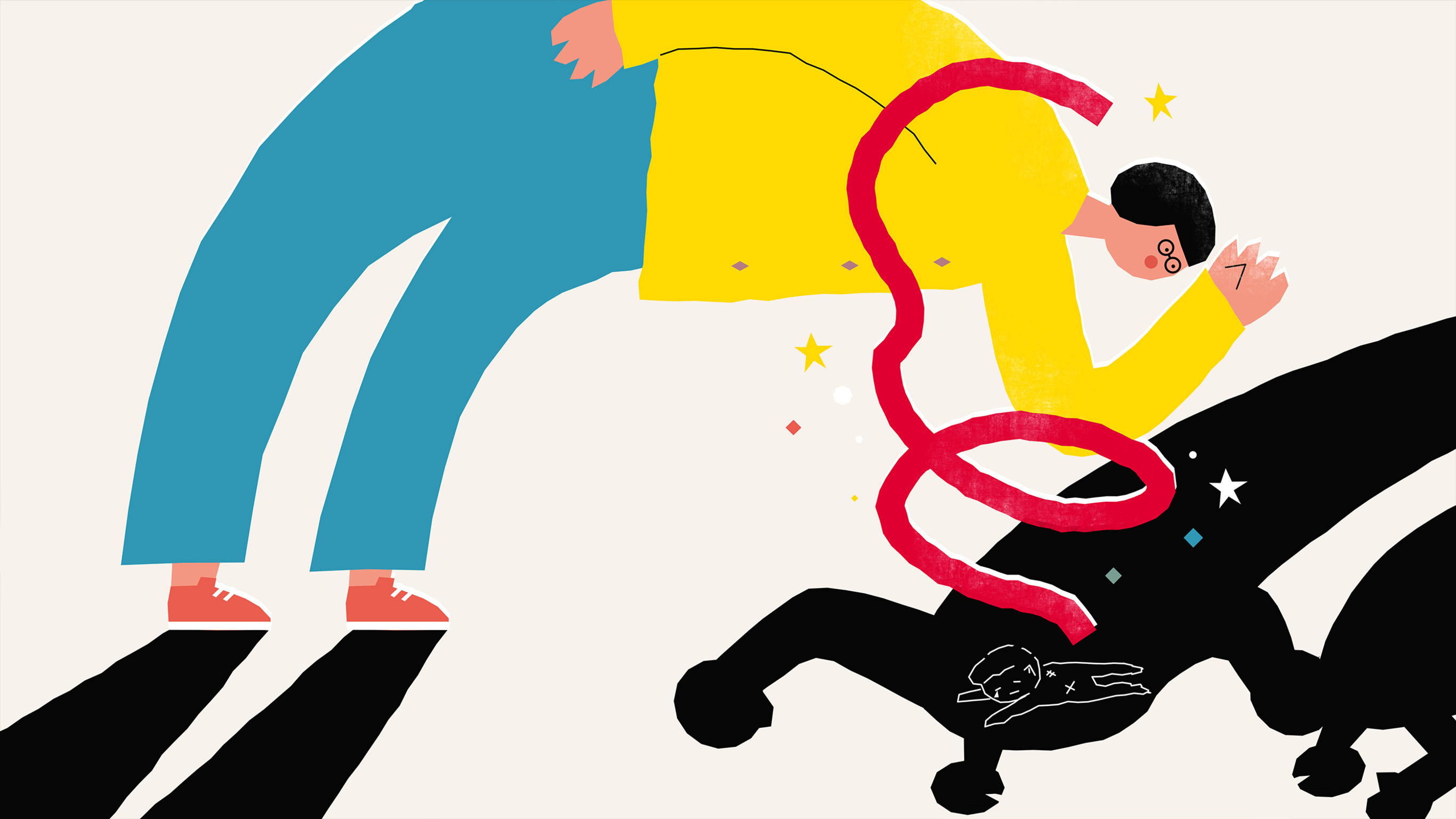 Communication design，Public identification，Children's organization animation，