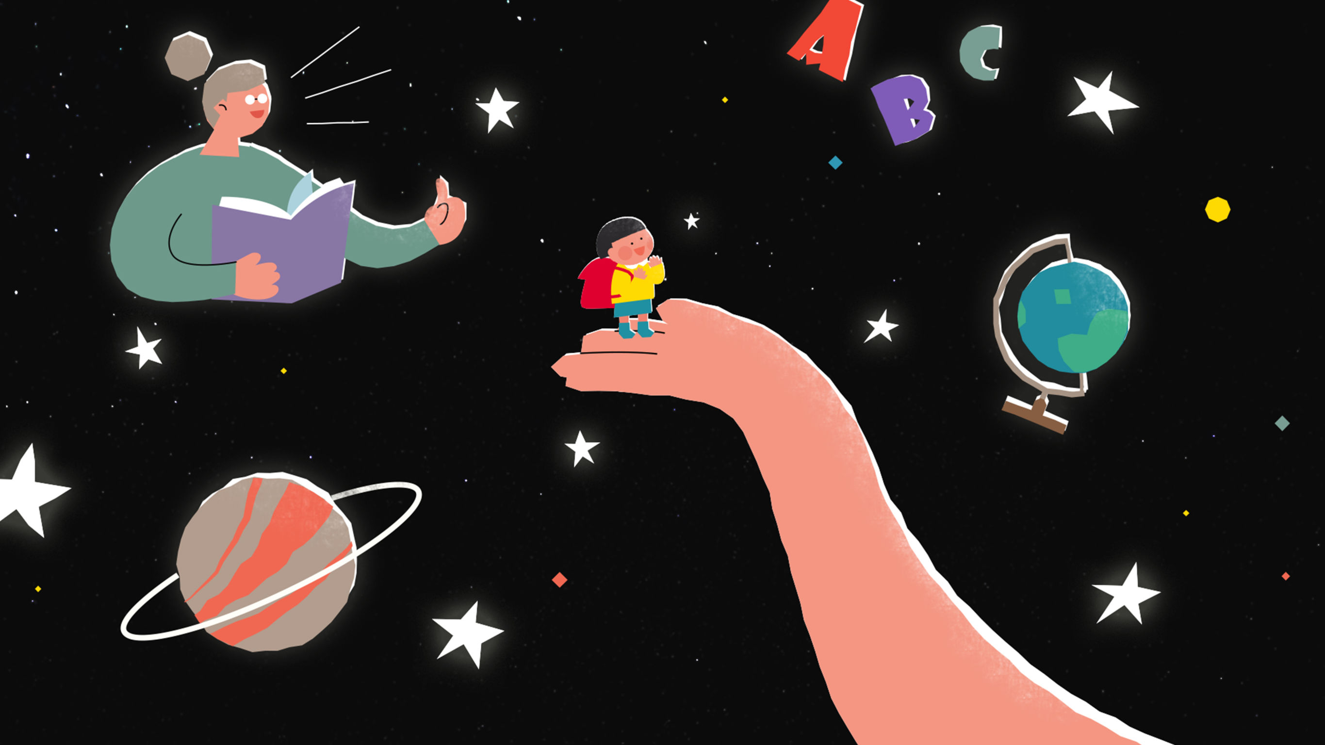 Communication design，Public identification，Children's organization animation，