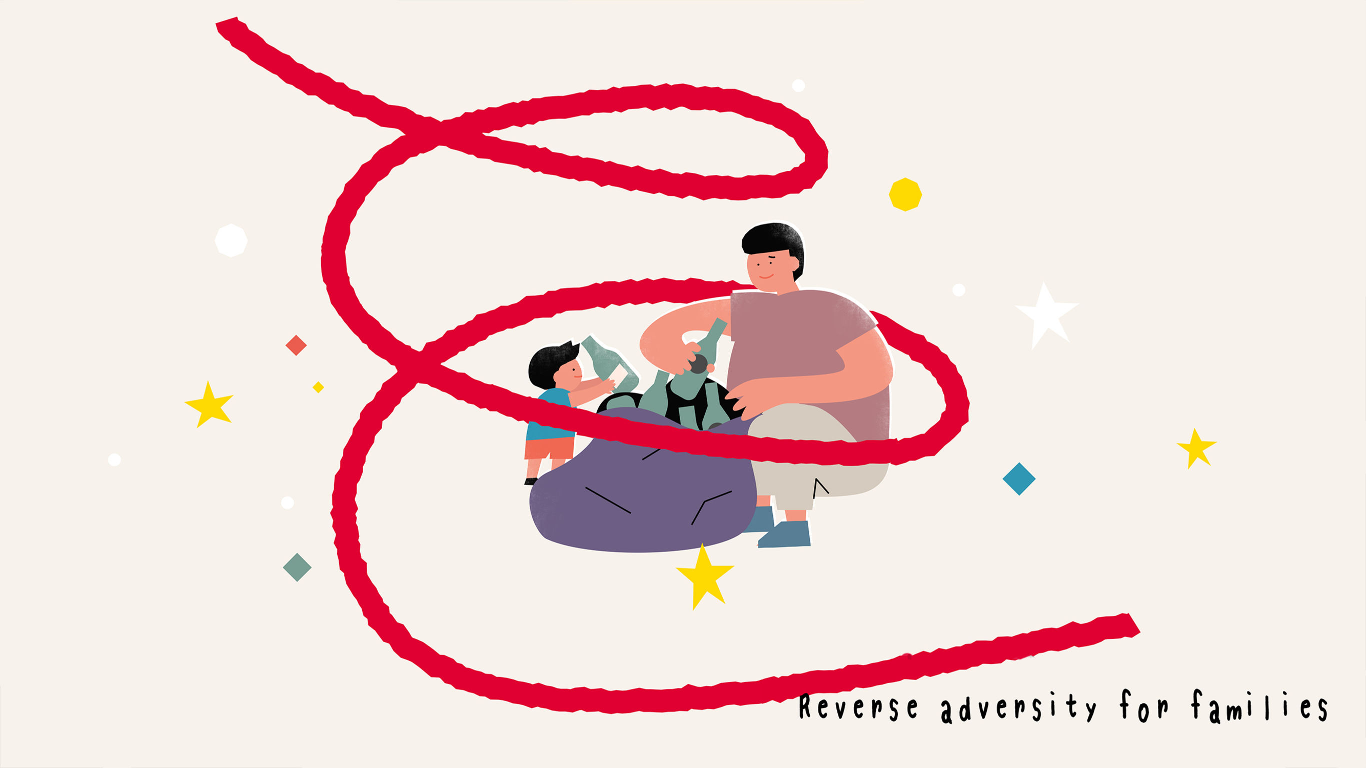 Communication design，Public identification，Children's organization animation，